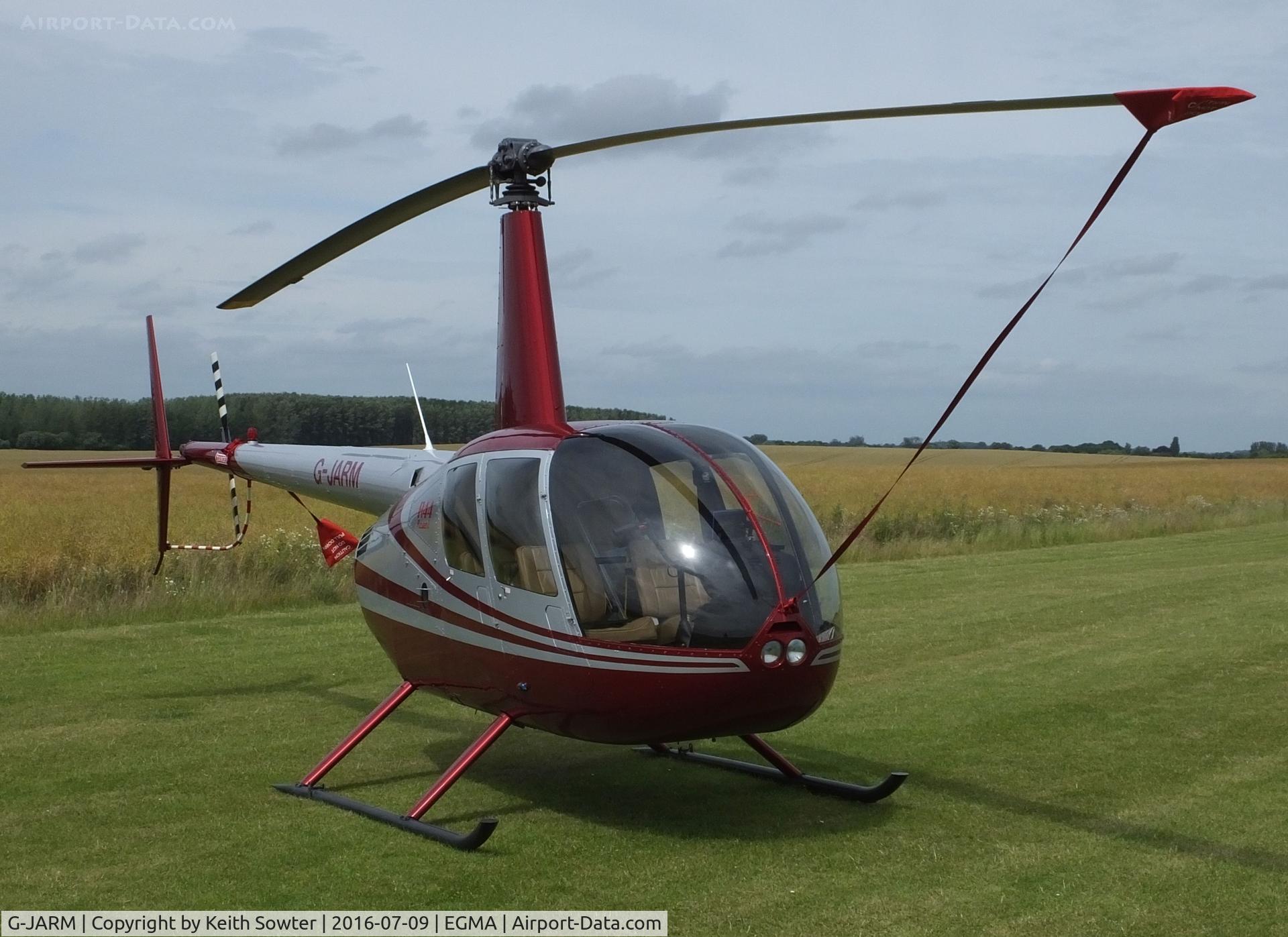 G-JARM, 2006 Robinson R44 Raven I C/N 1620, Visiting aircraft