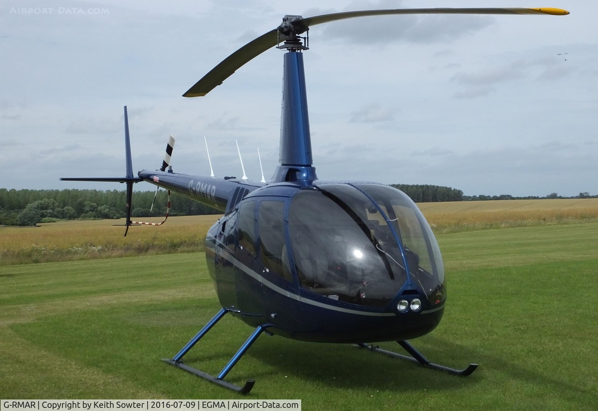 G-RMAR, 2012 Robinson R66 Turbine C/N 0154, Visiting aircraft