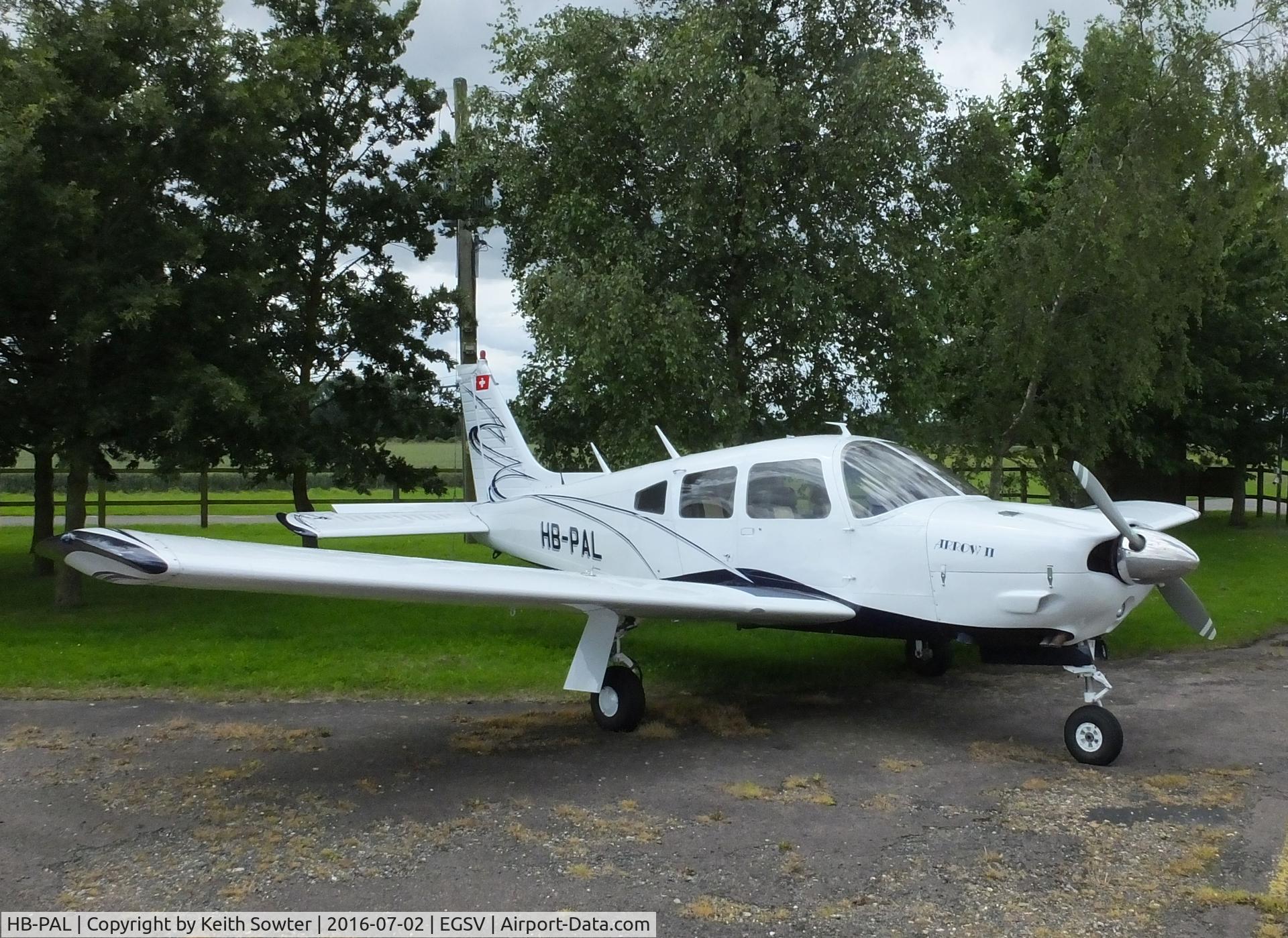 HB-PAL, 1975 Piper PA-28R-200 (B) C/N 28R-7635125, Based aircraft
