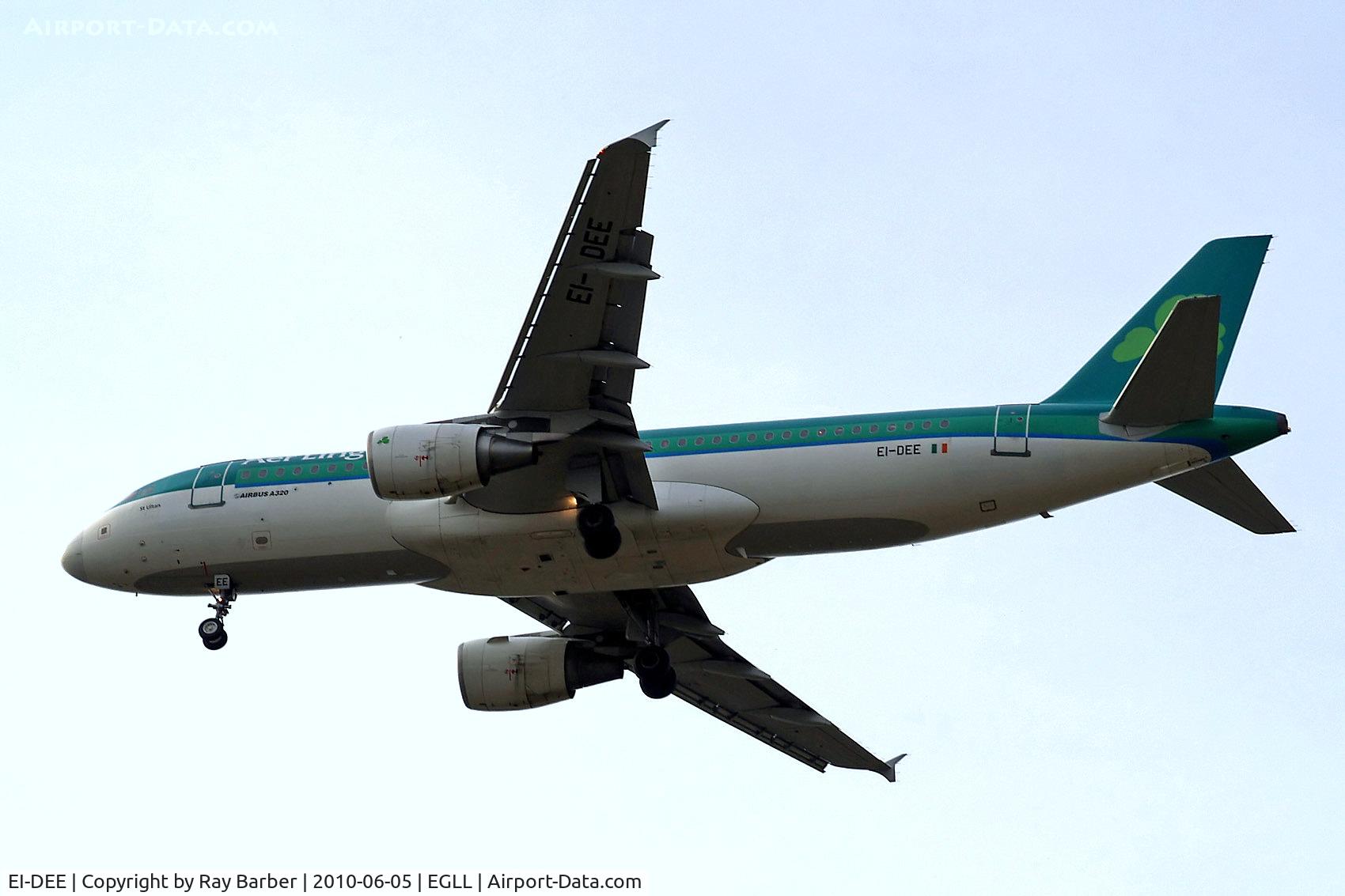 EI-DEE, 2004 Airbus A320-214 C/N 2250, Airbus A320-214 [2250] (Aer Lingus) Home~G 05/06/2010. On approach 27R.