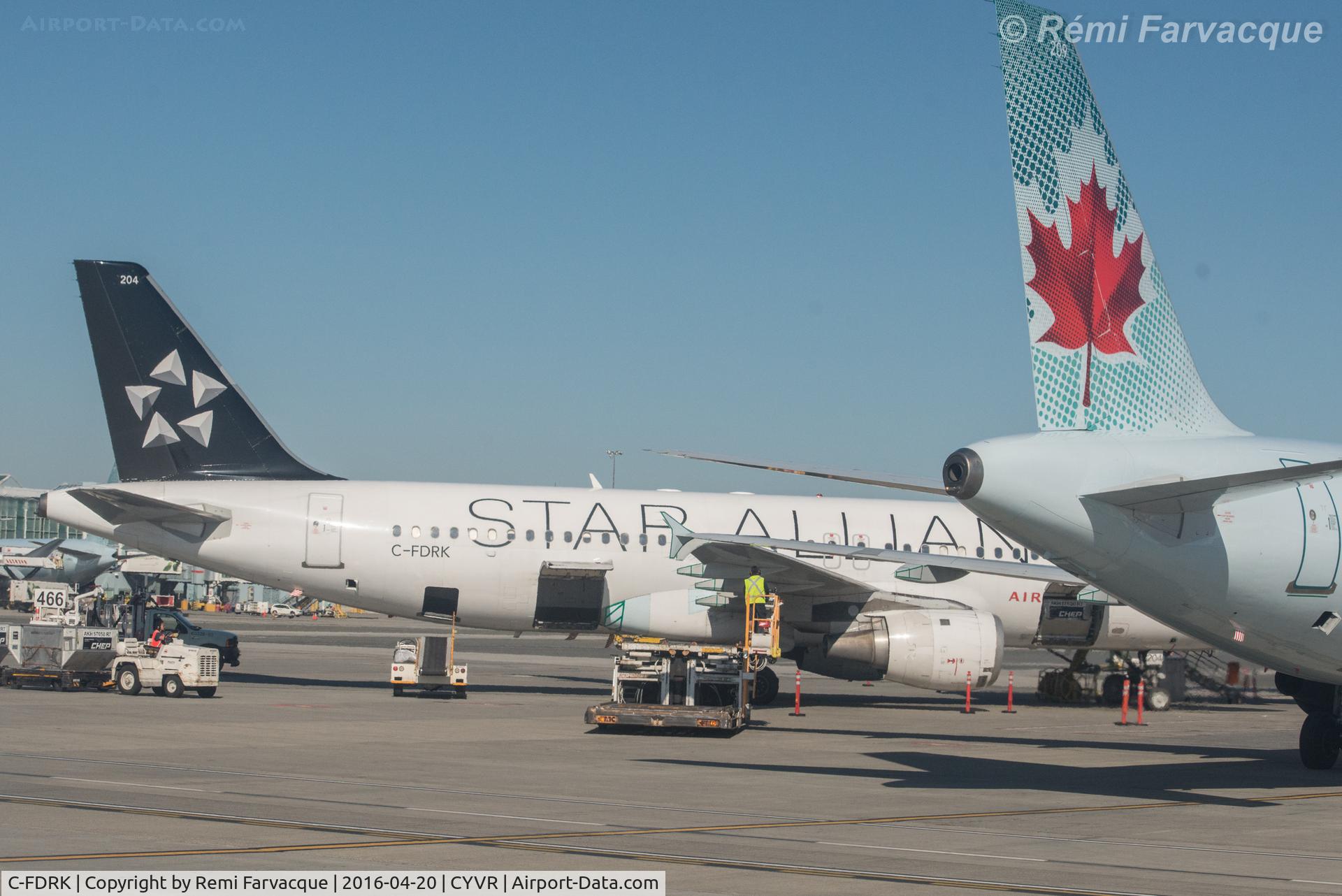 C-FDRK, 1990 Airbus A320-211 C/N 084, Parked in domestic