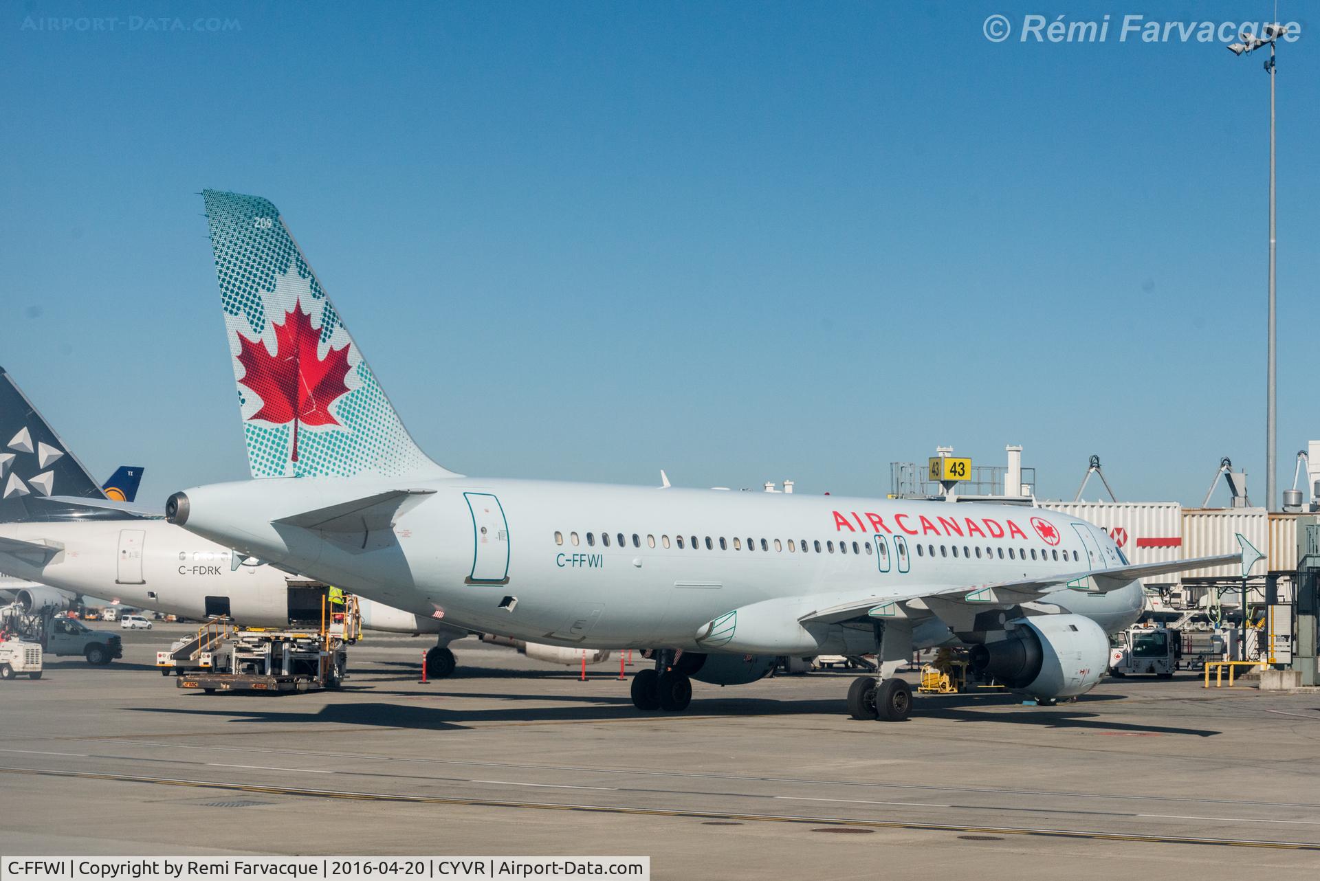 C-FFWI, 1990 Airbus A320-211 C/N 149, Parked in domestic.