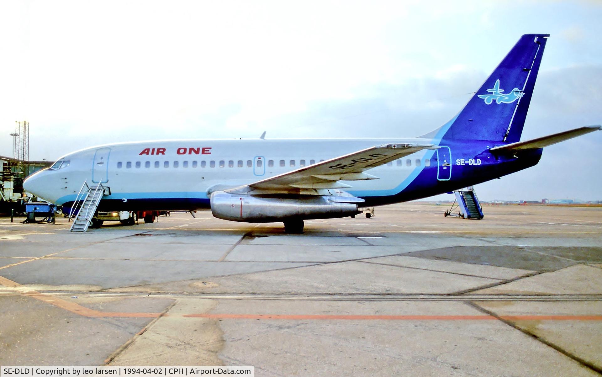SE-DLD, 1973 Boeing 737-205 C/N 20711, Copenhagen 2.4.94