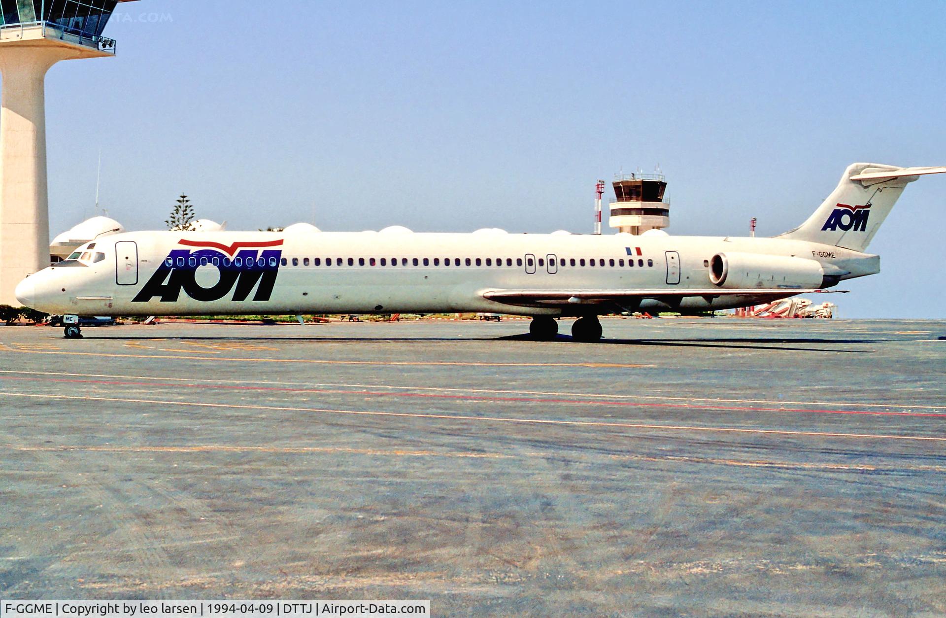 F-GGME, 1990 McDonnell Douglas MD-83 (DC-9-83) C/N 49855, DJE Djerba 9.4.94