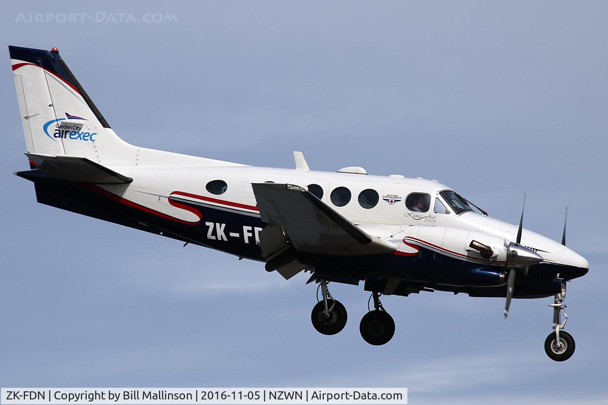 ZK-FDN, 2000 Raytheon C90A King Air C/N LJ-1606, a visitor from CHC