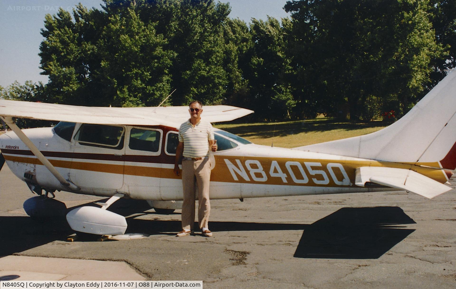 N8405Q, 1976 Cessna U206F Stationair C/N U20603265, N8405Q at the old Rio Vista Airport in California.
