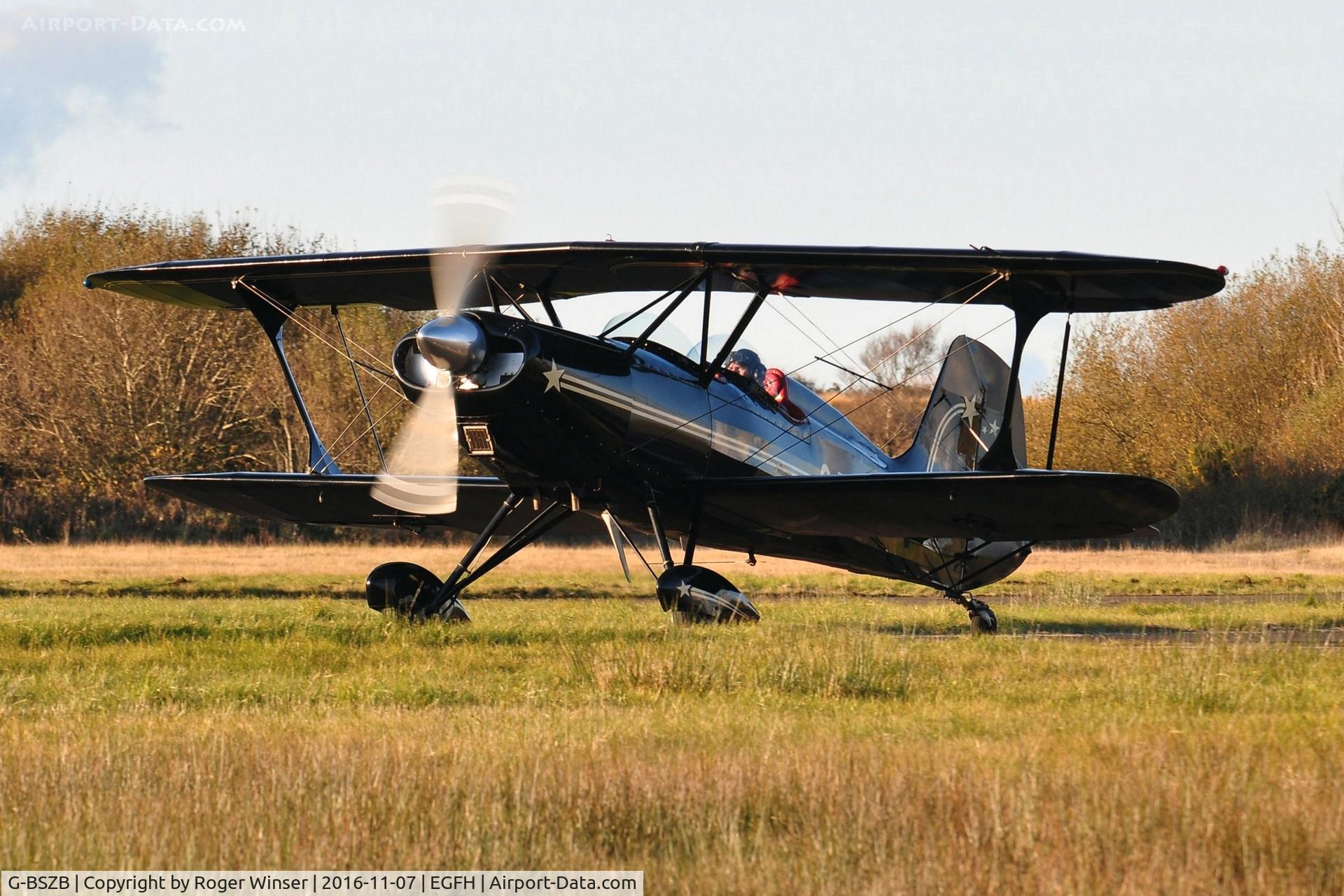G-BSZB, 1981 Stolp SA-300 Starduster Too C/N 545, Resident SA-300 biplane.