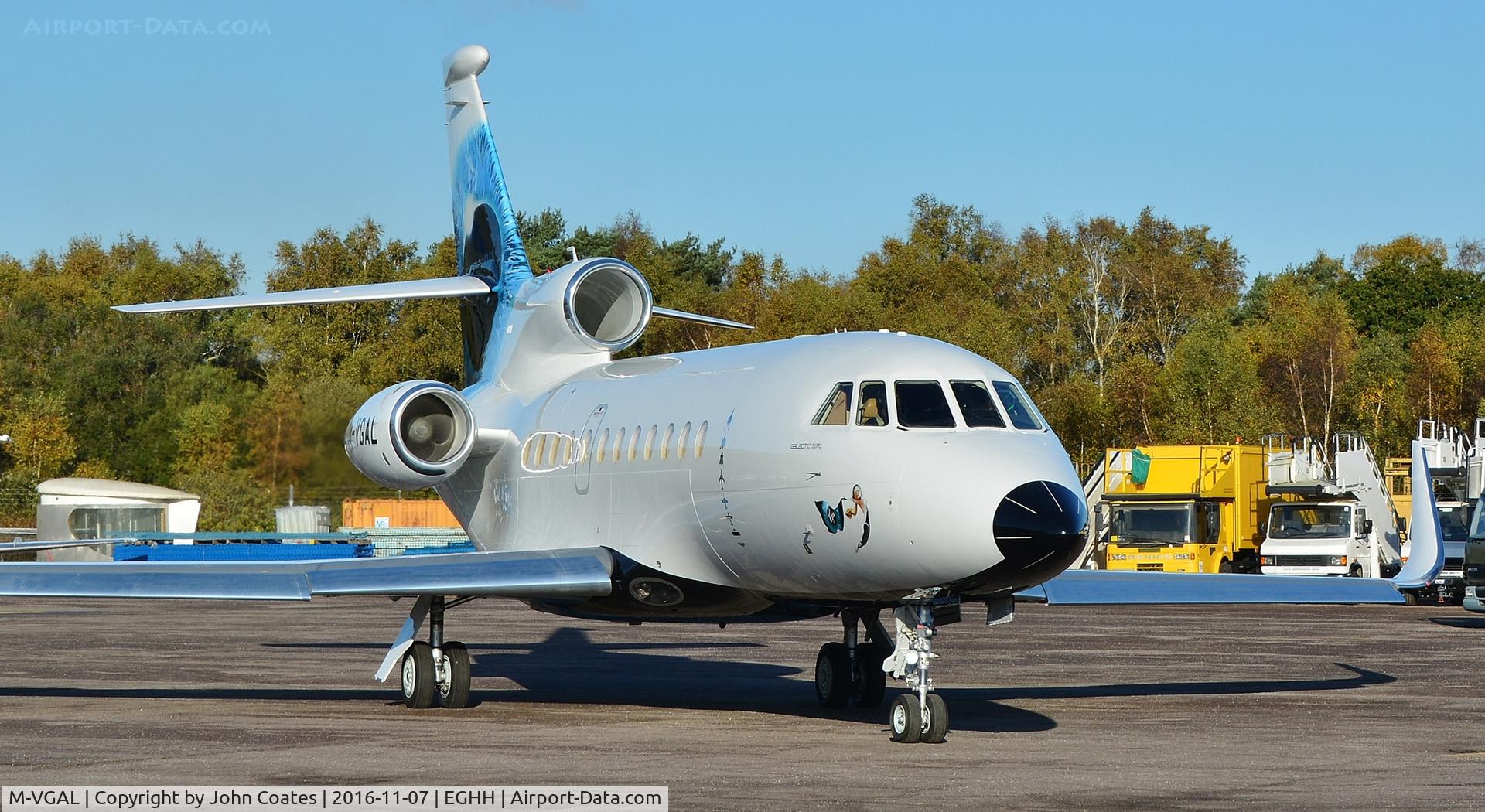 M-VGAL, 2008 Dassault Falcon 900EX EASy C/N 205, At Thurston Avn