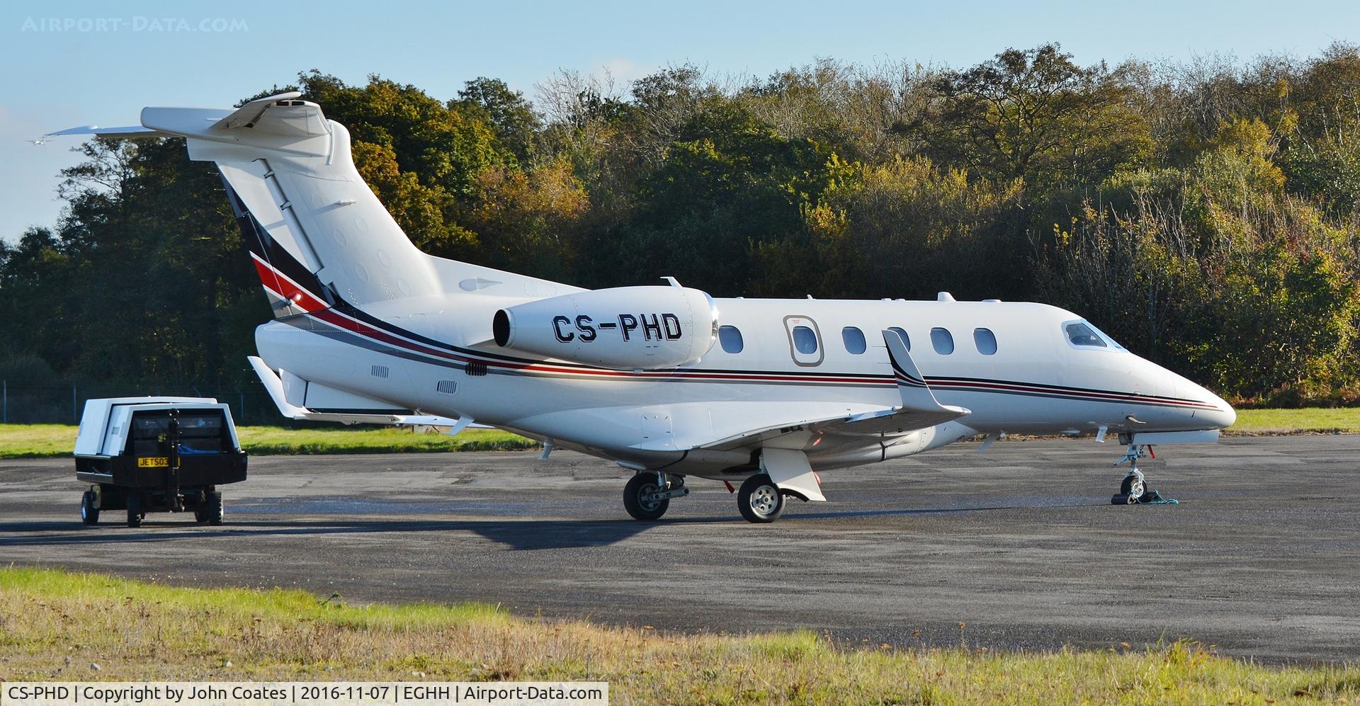 CS-PHD, 2014 Embraer EMB-505 Phenom 300 C/N 50500225, Parked at JETS
