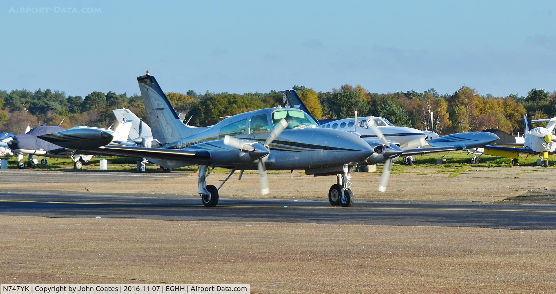 N747YK, 1975 Cessna 310R C/N 310R0138, Departing Airtime