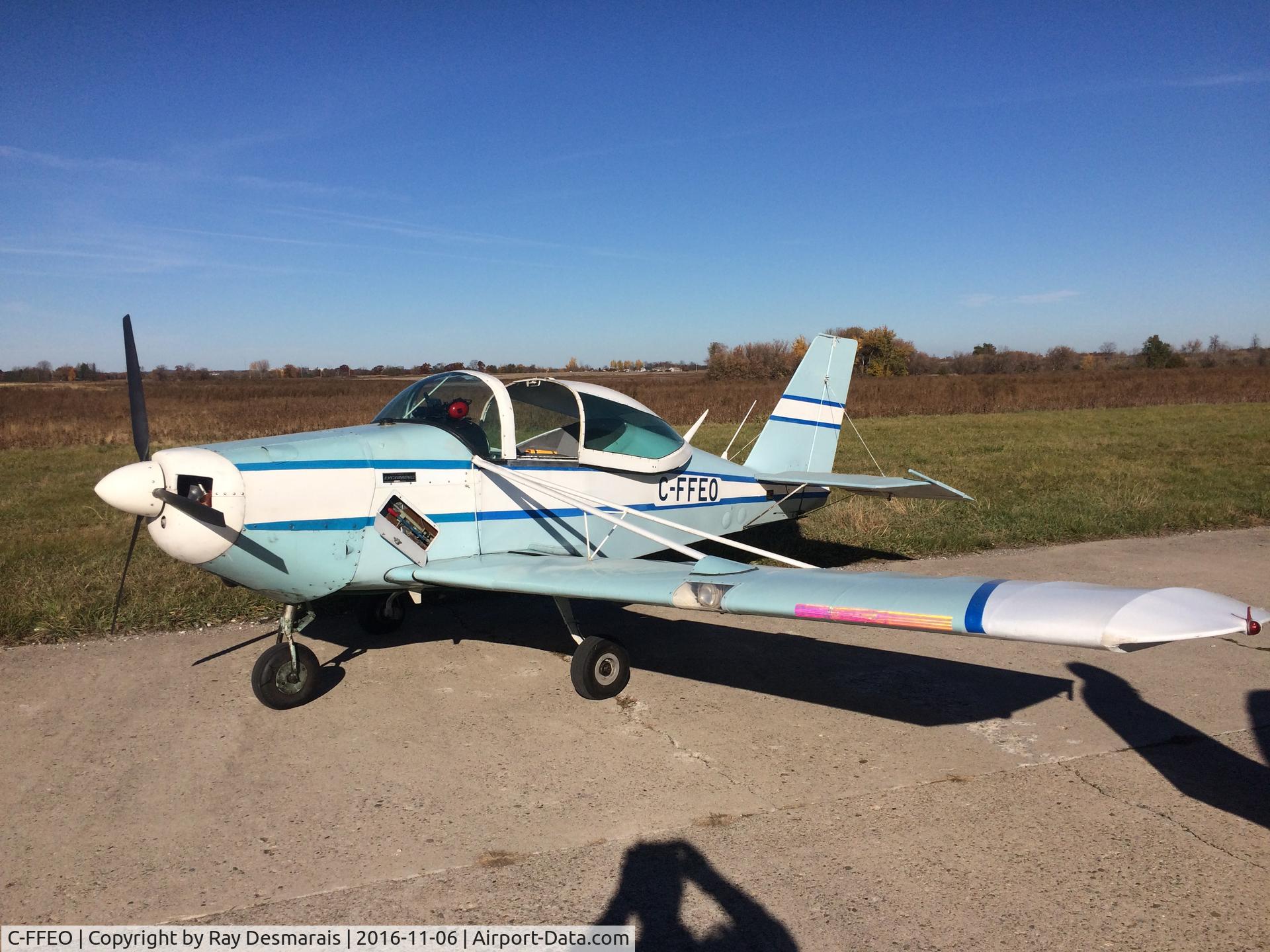 C-FFEO, 1975 Stits SA-11A Playmate C/N 169, In Brantford Ontario Airport