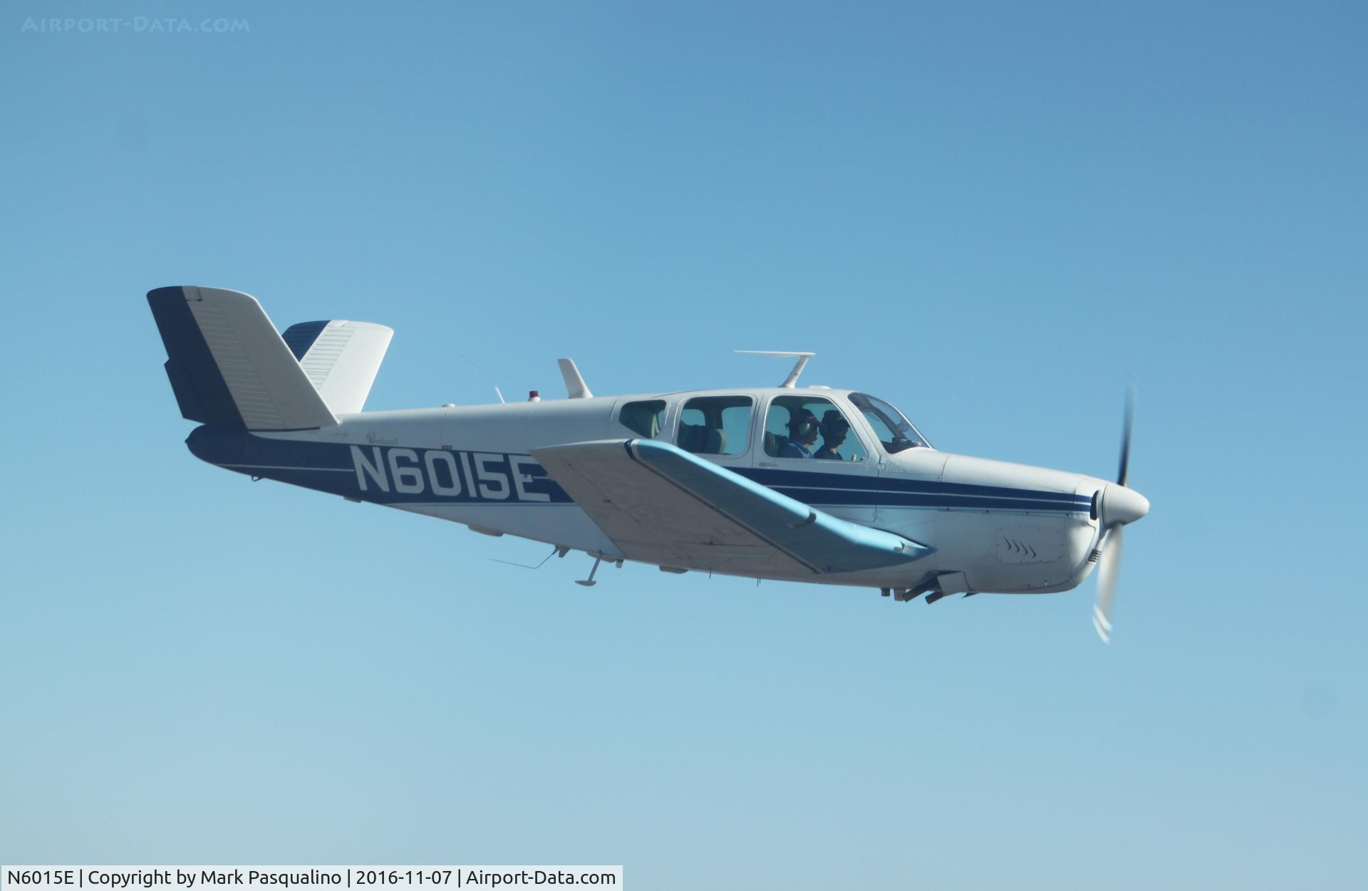 N6015E, 1959 Beech K35 Bonanza C/N D-5941, Beech K35