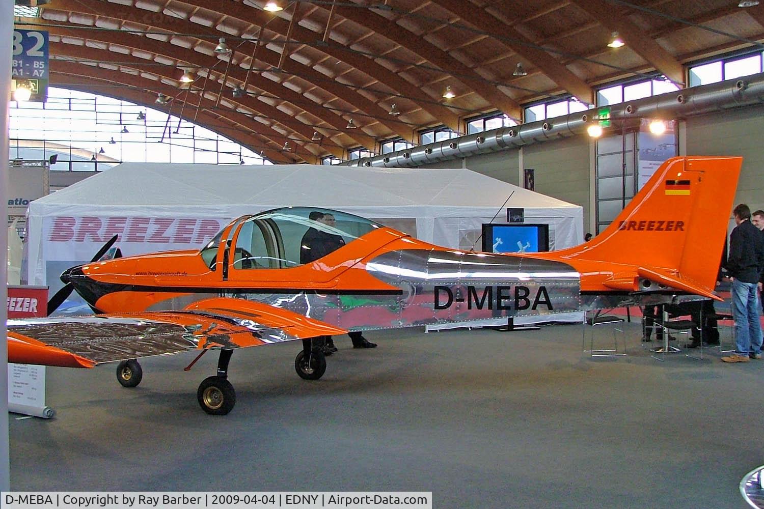 D-MEBA, 2010 Aerostyle B600 C/N 014LSA, Aerostyle Breezer [014LSA] Friedrichshafen~D 04/04/2009