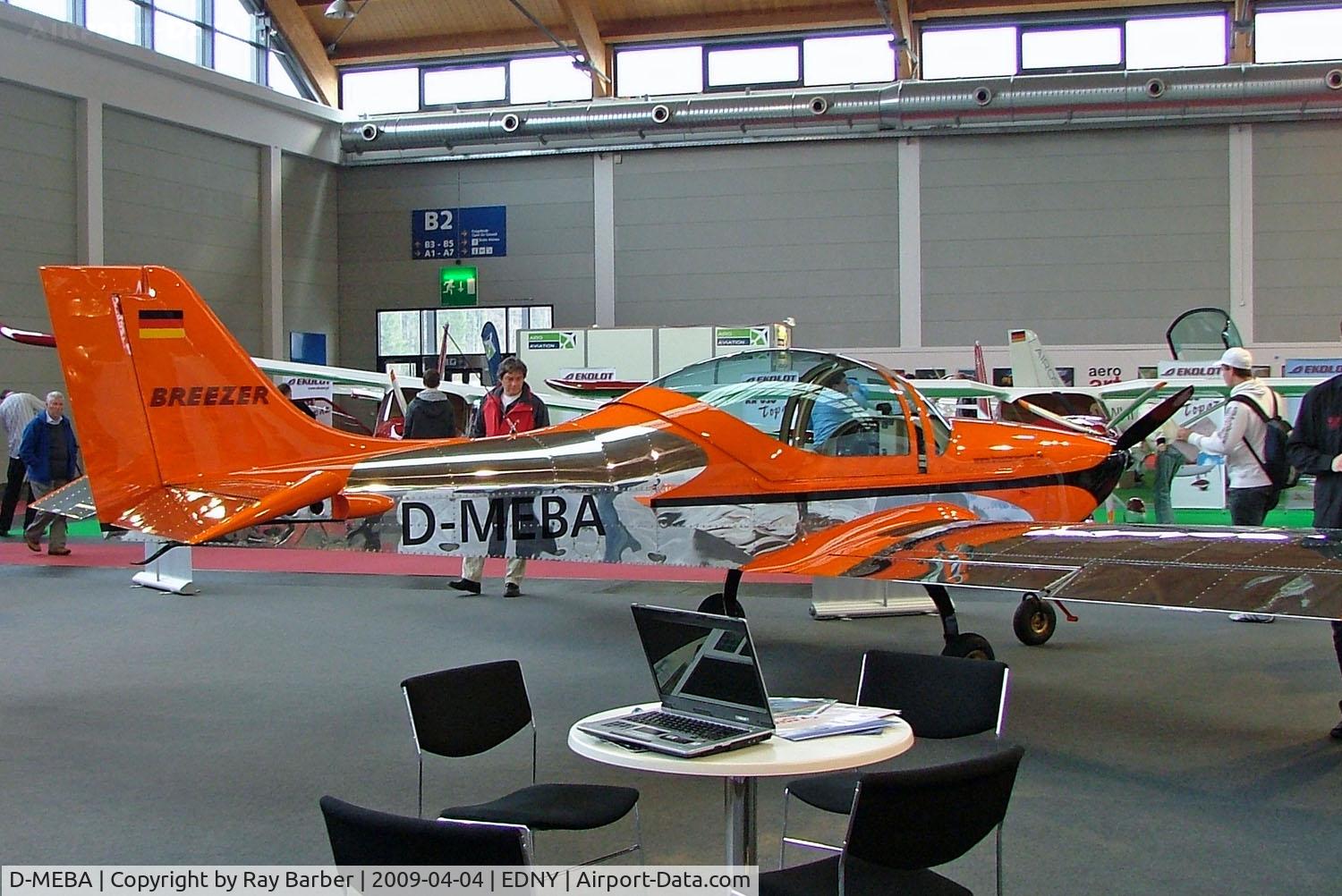 D-MEBA, 2010 Aerostyle B600 C/N 014LSA, Aerostyle Breezer [014LSA] Friedrichshafen~D 04/04/2009