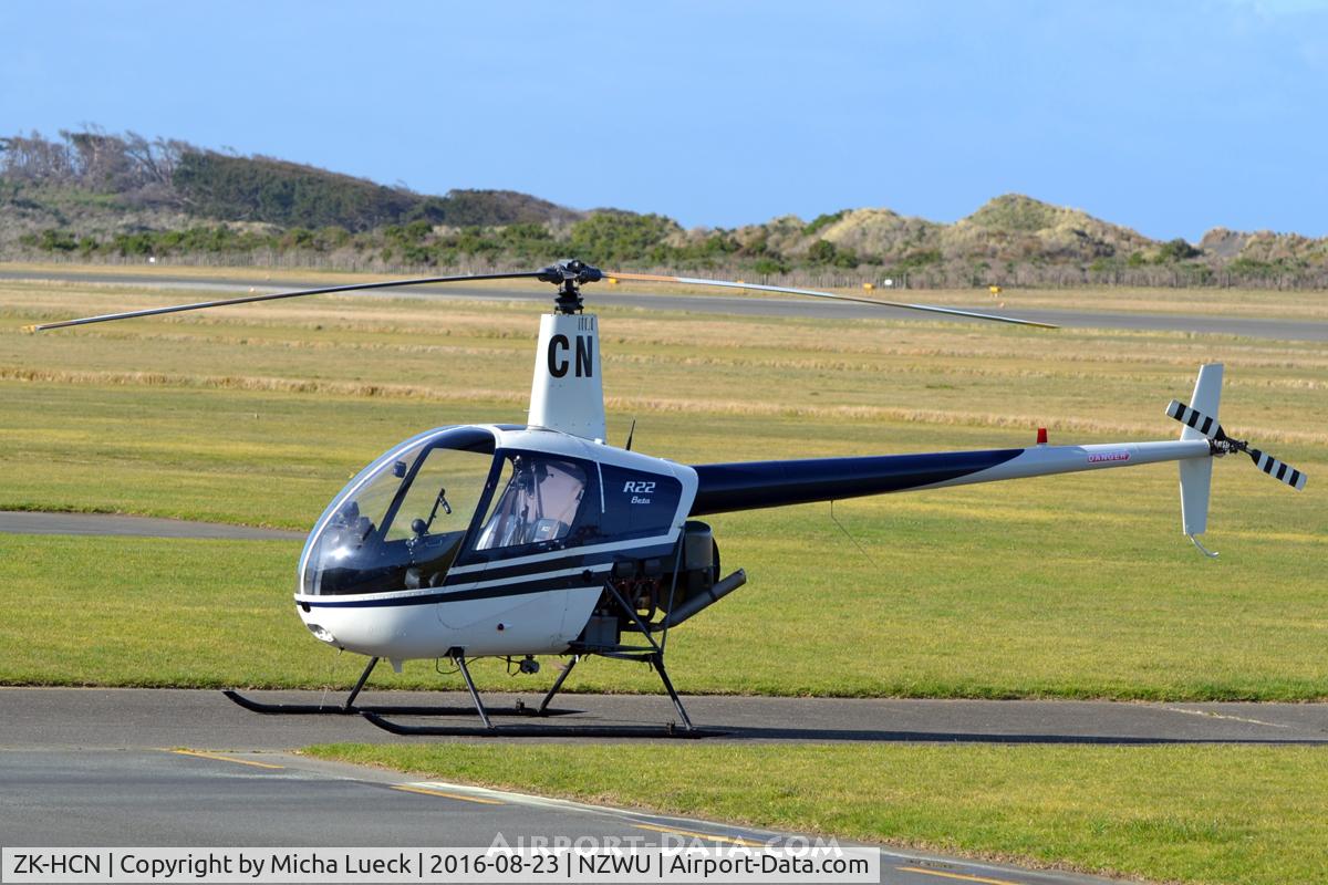 ZK-HCN, Robinson R22 Beta C/N 1553, At Whanganui