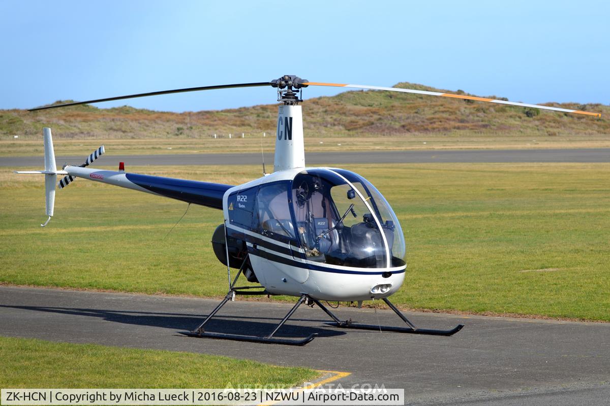 ZK-HCN, Robinson R22 Beta C/N 1553, At Whanganui