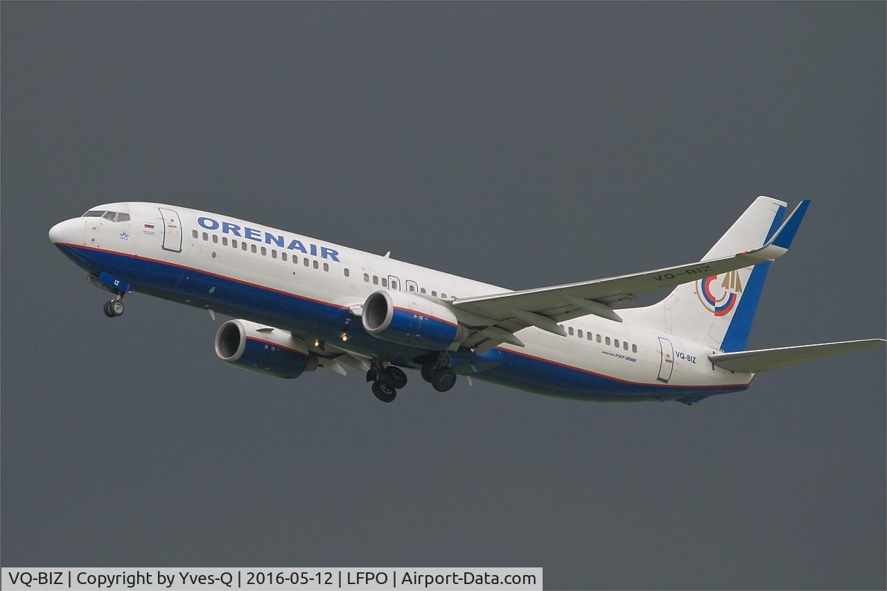 VQ-BIZ, 2001 Boeing 737-86N C/N 28645, Boeing 737-86N, Take off rwy 24, Paris Orly Airport (LFPO-ORY)
