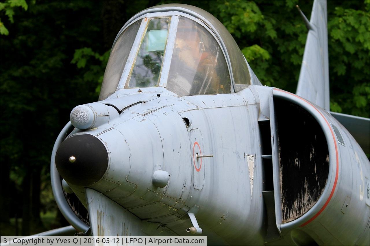 3, Dassault Etendard IV.M C/N 3, Dassault Etendard IV.M, Static Display at La Coulee Verte garden, Paray-Vieille Poste near Paris-Orly Airport