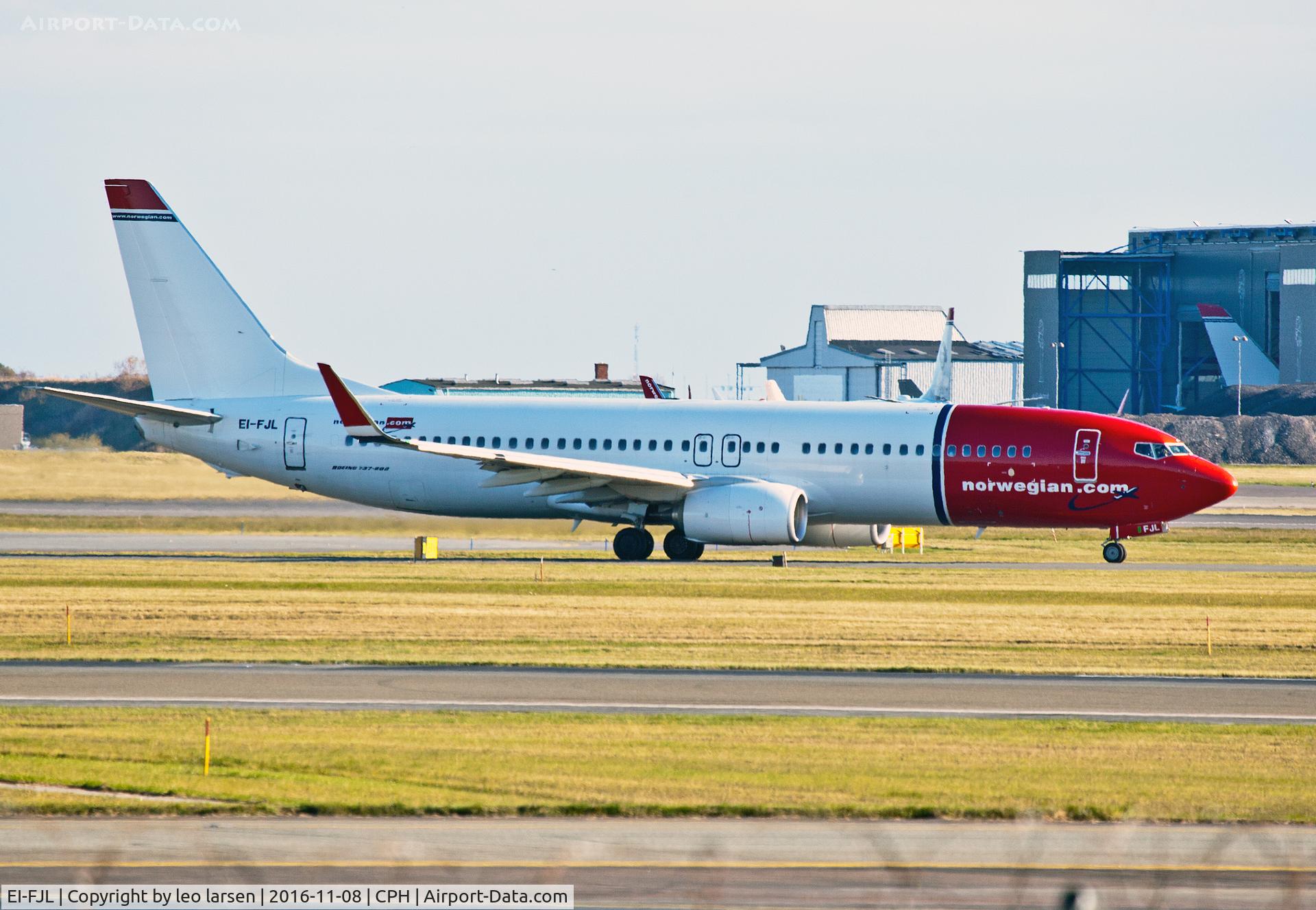 EI-FJL, 2016 Boeing 737-8JP C/N 42073, Copenhagen 8.11.16