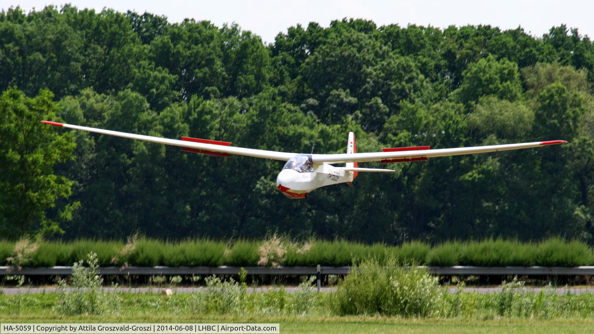 HA-5059, 1964 Schleicher Ka-7 Rhonadler C/N 7170, Békéscsaba Airport, Hungary