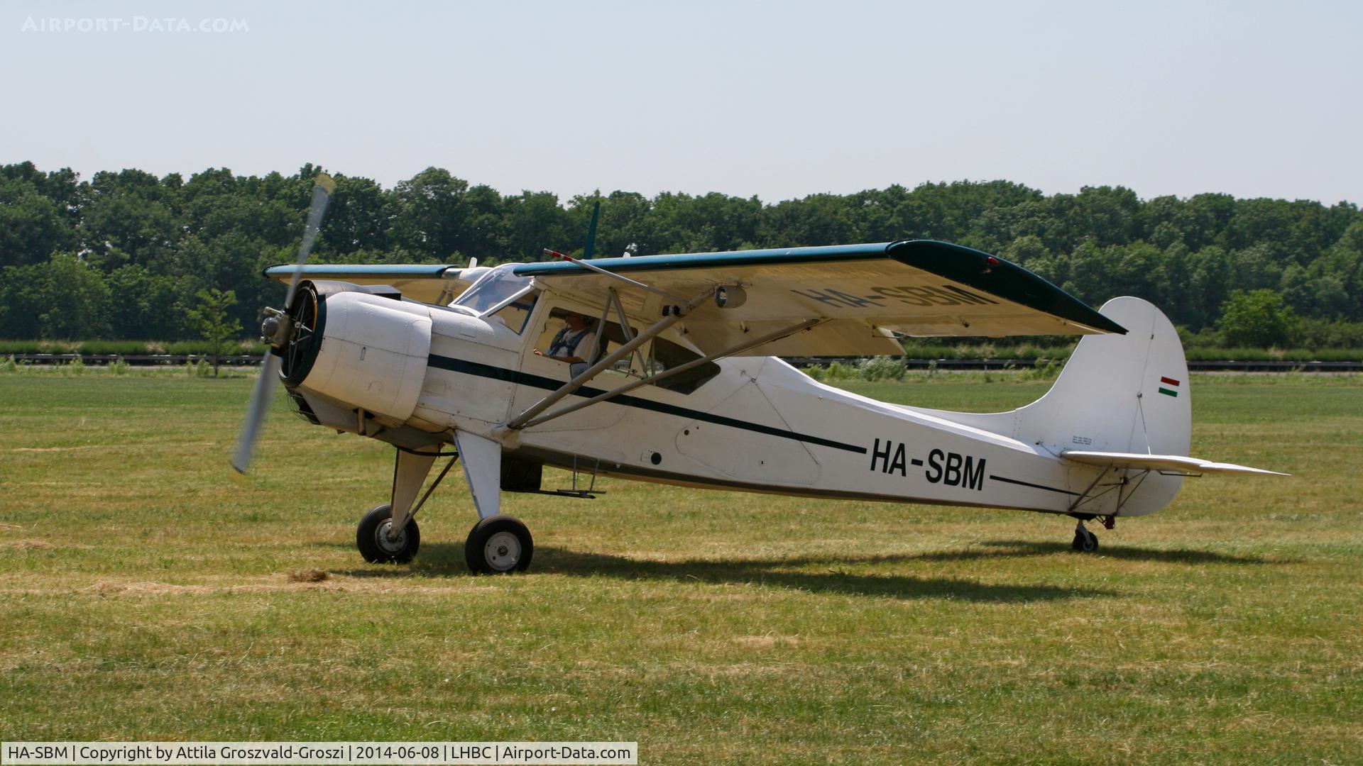 HA-SBM, 1969 PZL-Okecie PZL-101A Gawron C/N 119295, Békéscsaba Airport, Hungary