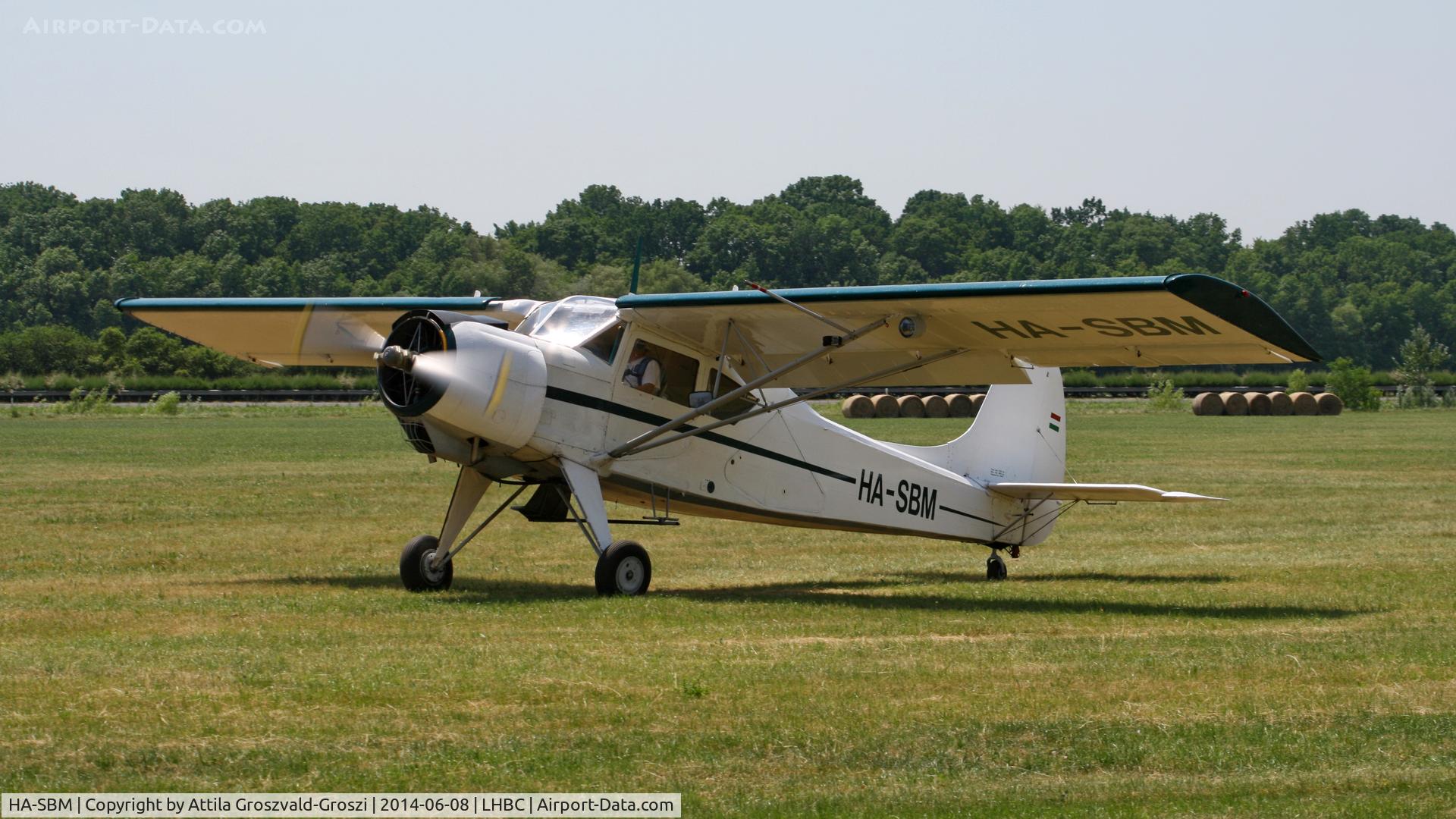 HA-SBM, 1969 PZL-Okecie PZL-101A Gawron C/N 119295, Békéscsaba Airport, Hungary