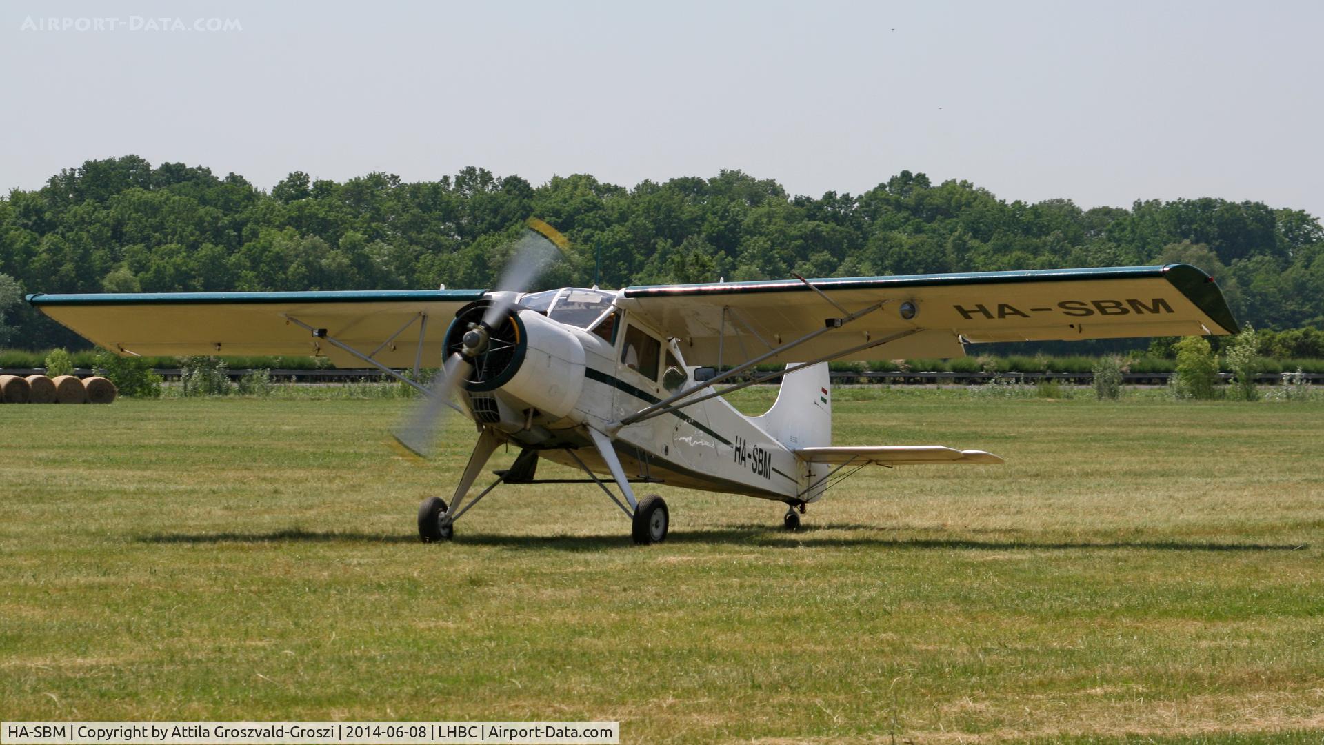 HA-SBM, 1969 PZL-Okecie PZL-101A Gawron C/N 119295, Békéscsaba Airport, Hungary
