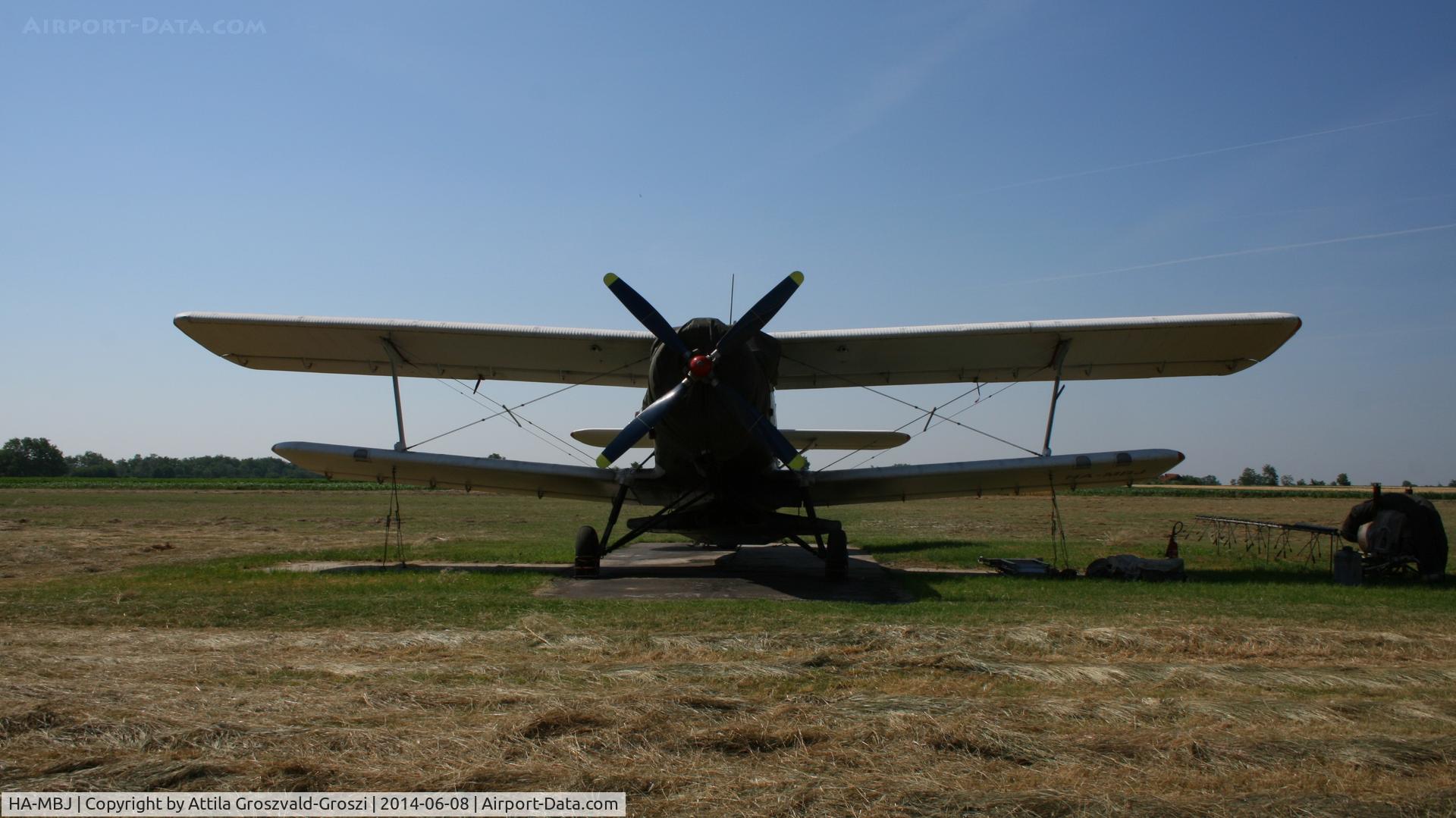HA-MBJ, 1975 PZL-Mielec An-2R C/N 1G166-28, Nagyszénás agricultural airport and take-off field, Hungary