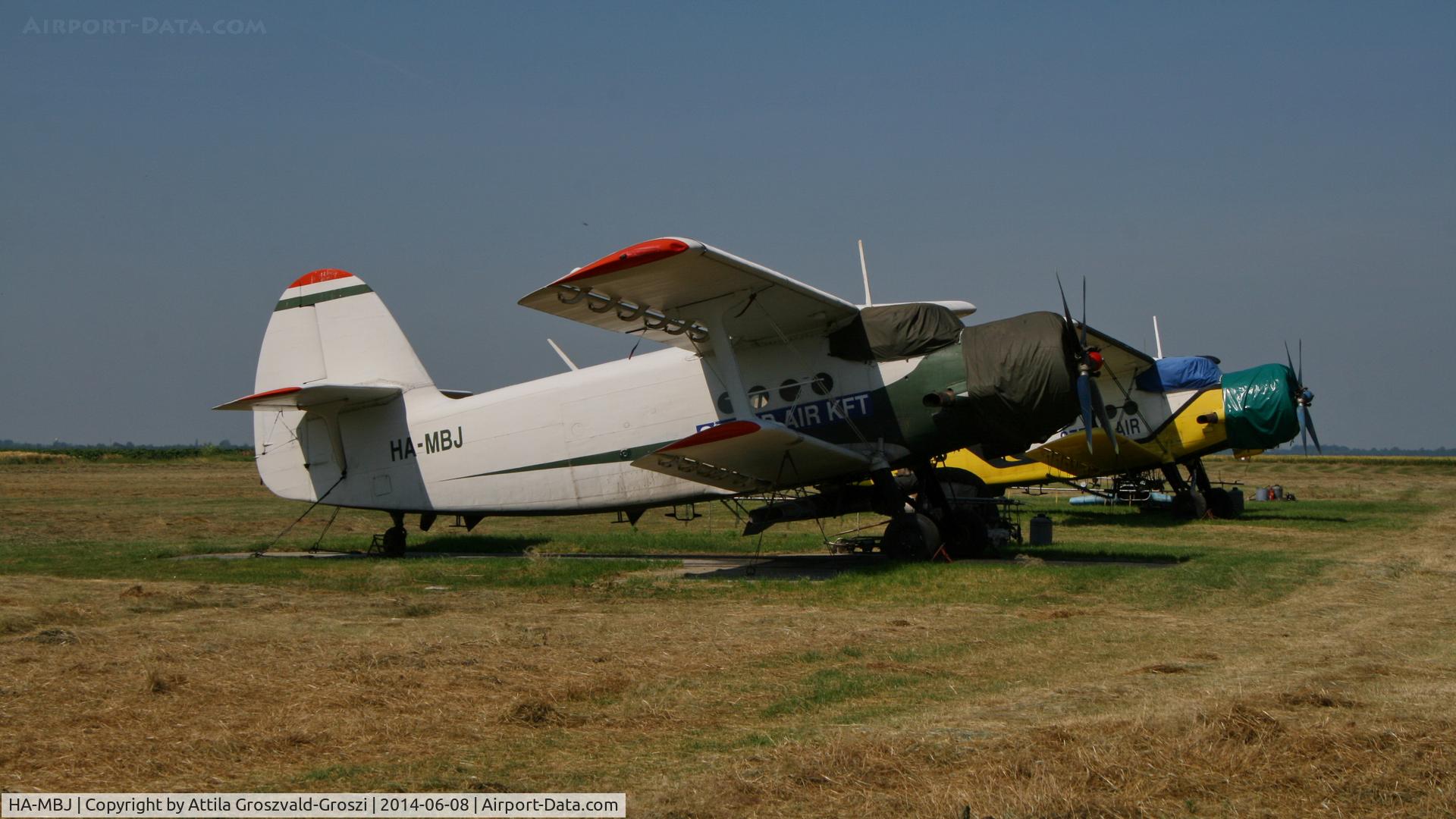 HA-MBJ, 1975 PZL-Mielec An-2R C/N 1G166-28, Nagyszénás agricultural airport and take-off field, Hungary