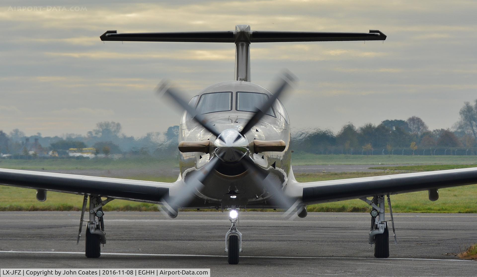 LX-JFZ, 2017 Pilatus PC-12/47E C/N 1572, First visit to Pilatus Centre