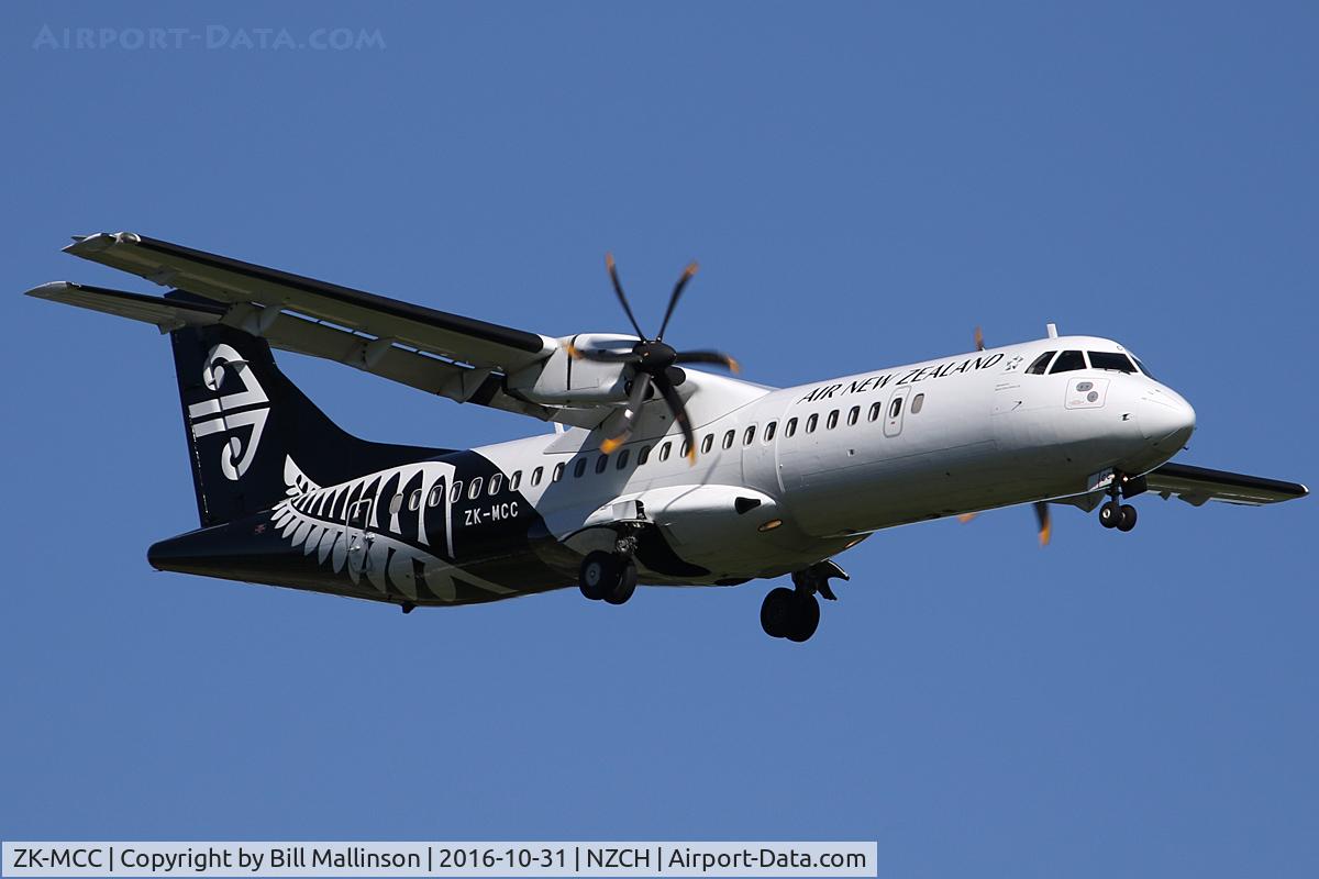 ZK-MCC, 2004 ATR 72-212A C/N 714, finals to 20

0637