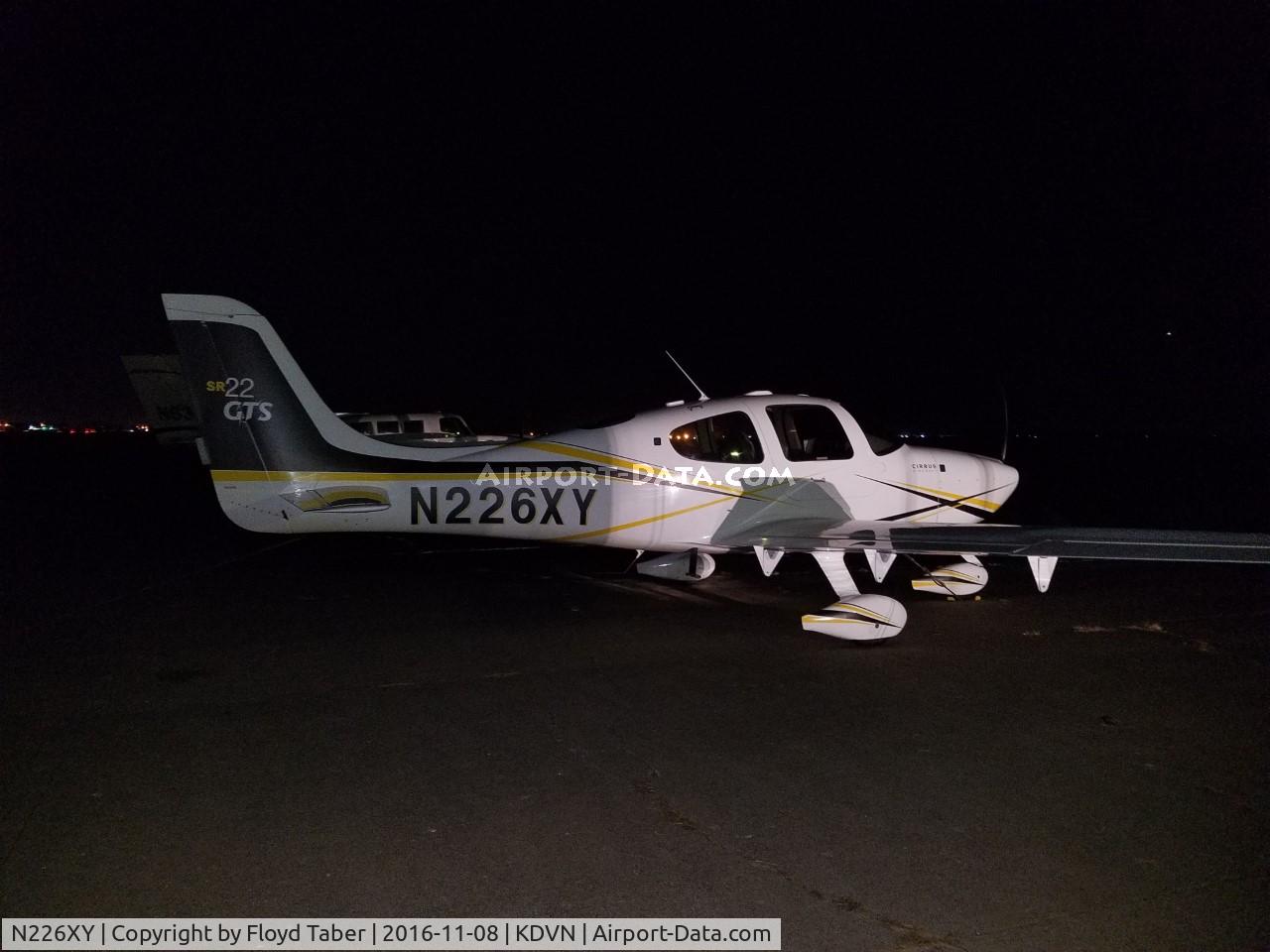 N226XY, 2002 Cirrus SR-22 G3 GTS Turbo C/N 0205, Visiting Davenport