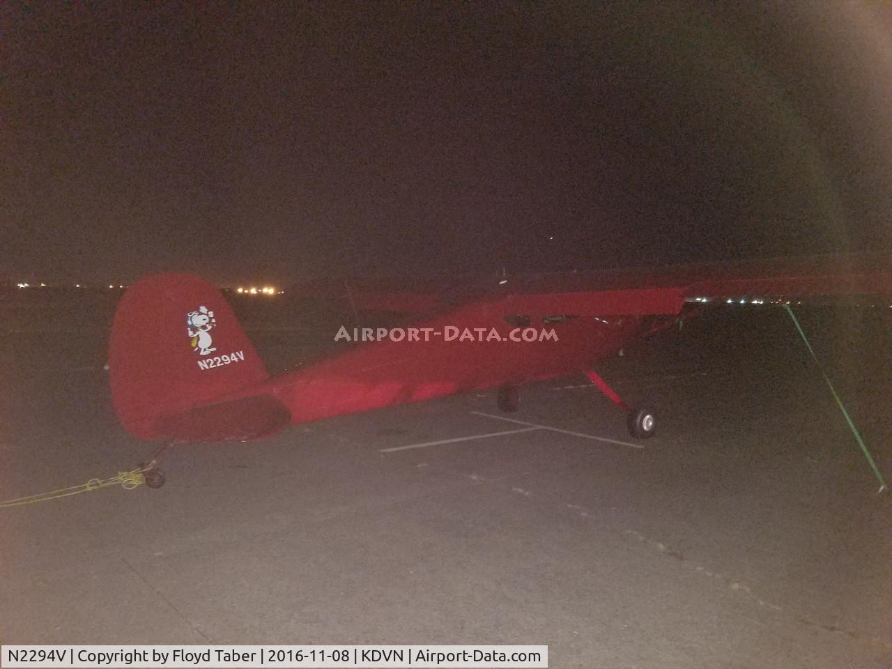 N2294V, 1948 Cessna 140 C/N 14530, Sitting on the ramp