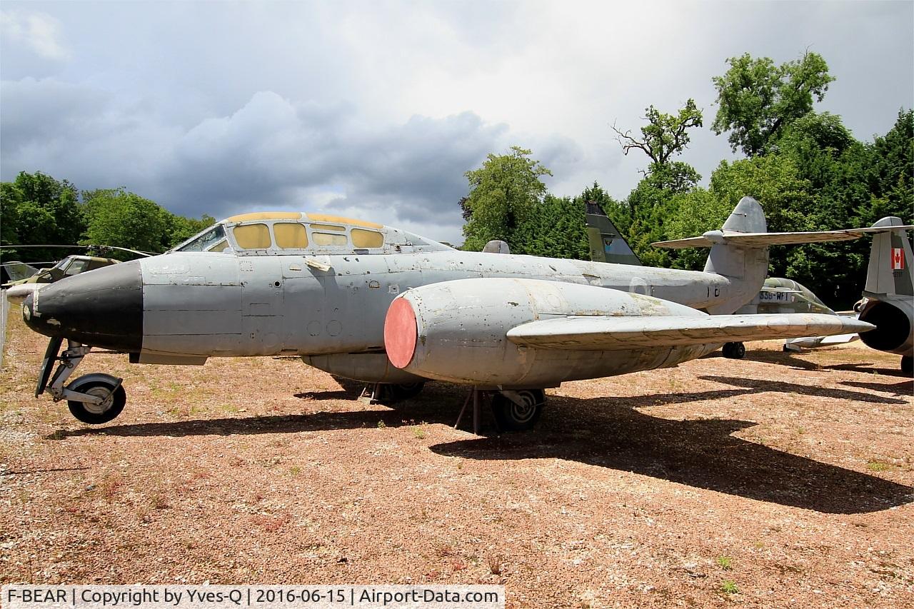 F-BEAR, Gloster Meteor T.7 C/N G-7133, Gloster Meteor T.7, Preserved at Savigny-Les Beaune Museum