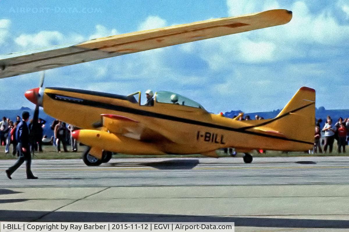 I-BILL, 1944 Cavalier 2000 C/N 122-41234, Cavalier F-51D Mustang [122-41234] RAF Greenham Common~G 26/06/1977. From a slide not the best of images.