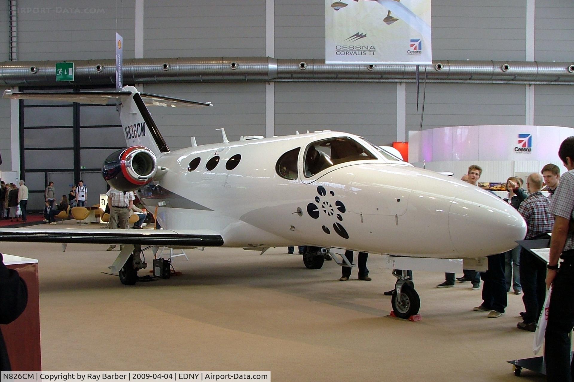 N826CM, 2008 Cessna 510 Citation Mustang Citation Mustang C/N 510-0126, Cessna Citation Mustang [510-0126] Friedrichshafen~D 04/04/2009