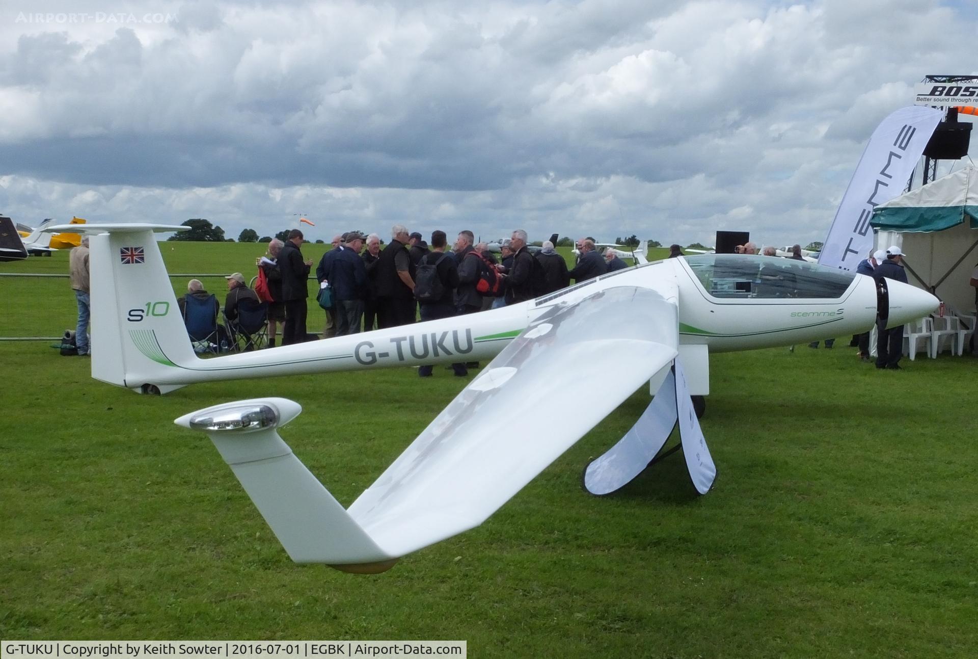 G-TUKU, 2011 Stemme S-10VT C/N 11-126, on static display