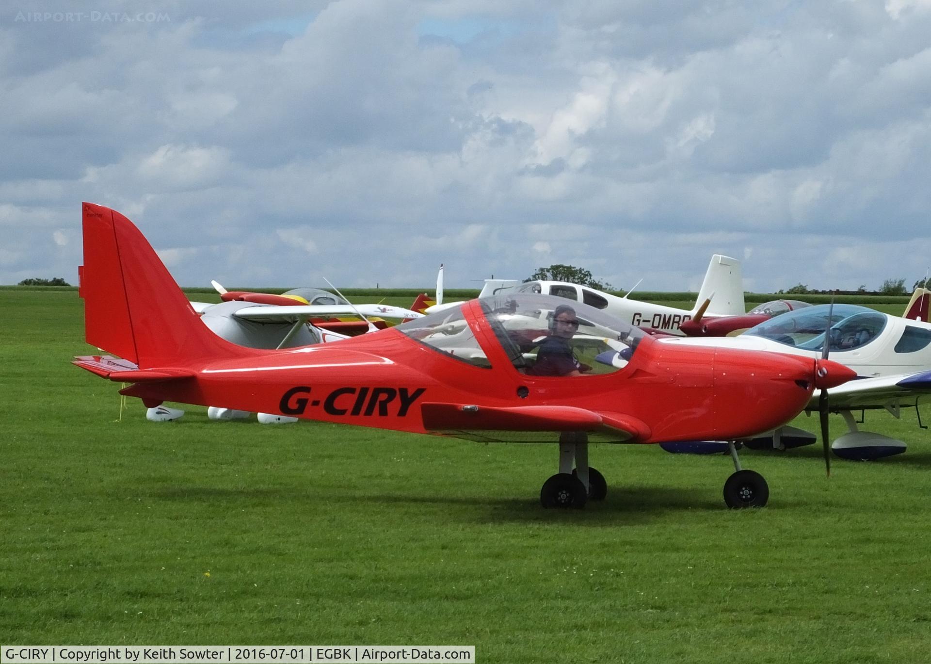G-CIRY, 2015 Evektor EV-97 Eurostar SL C/N 2015-4222, visiting aircraft