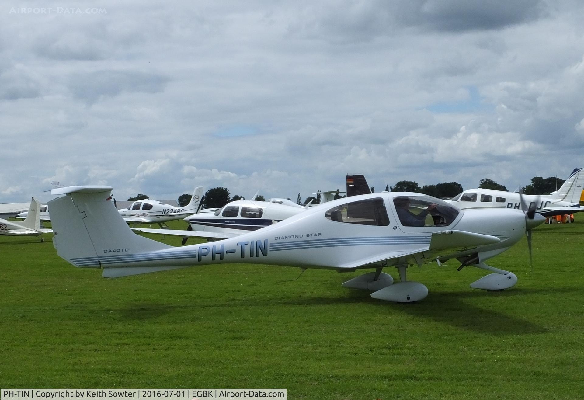 PH-TIN, 2008 Diamond DA-40DTDI Diamond Star C/N D4.205, visiting aircraft