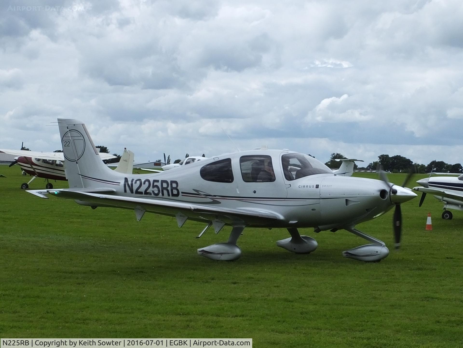 N225RB, 2010 Cirrus SR22T C/N 0010, visiting aircraft