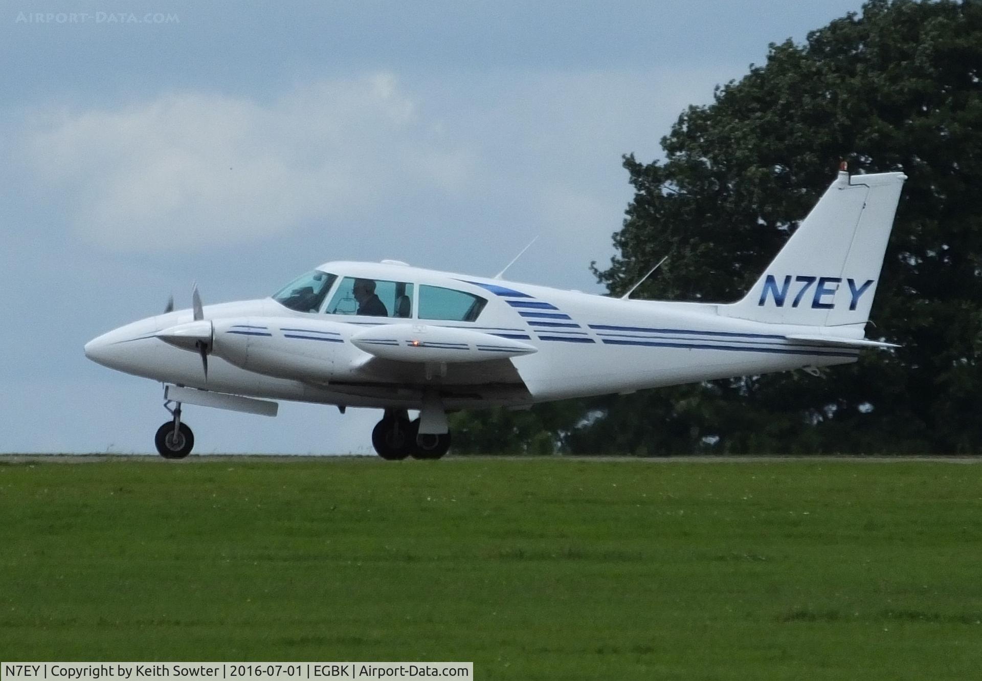 N7EY, 1964 Piper PA-30-160 Twin Comanche Twin Comanche C/N 30-571, visiting aircraft