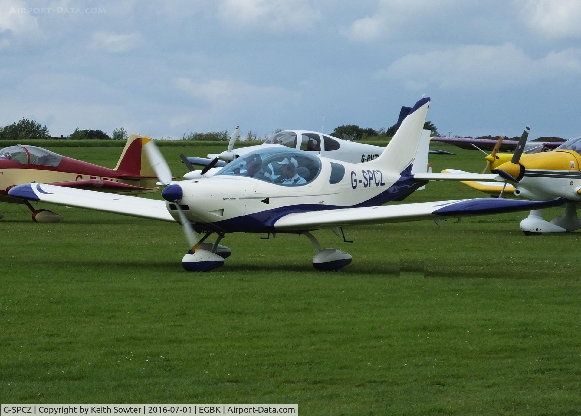 G-SPCZ, 2008 CZAW SportCruiser C/N LAA 338-14842, visiting aircraft