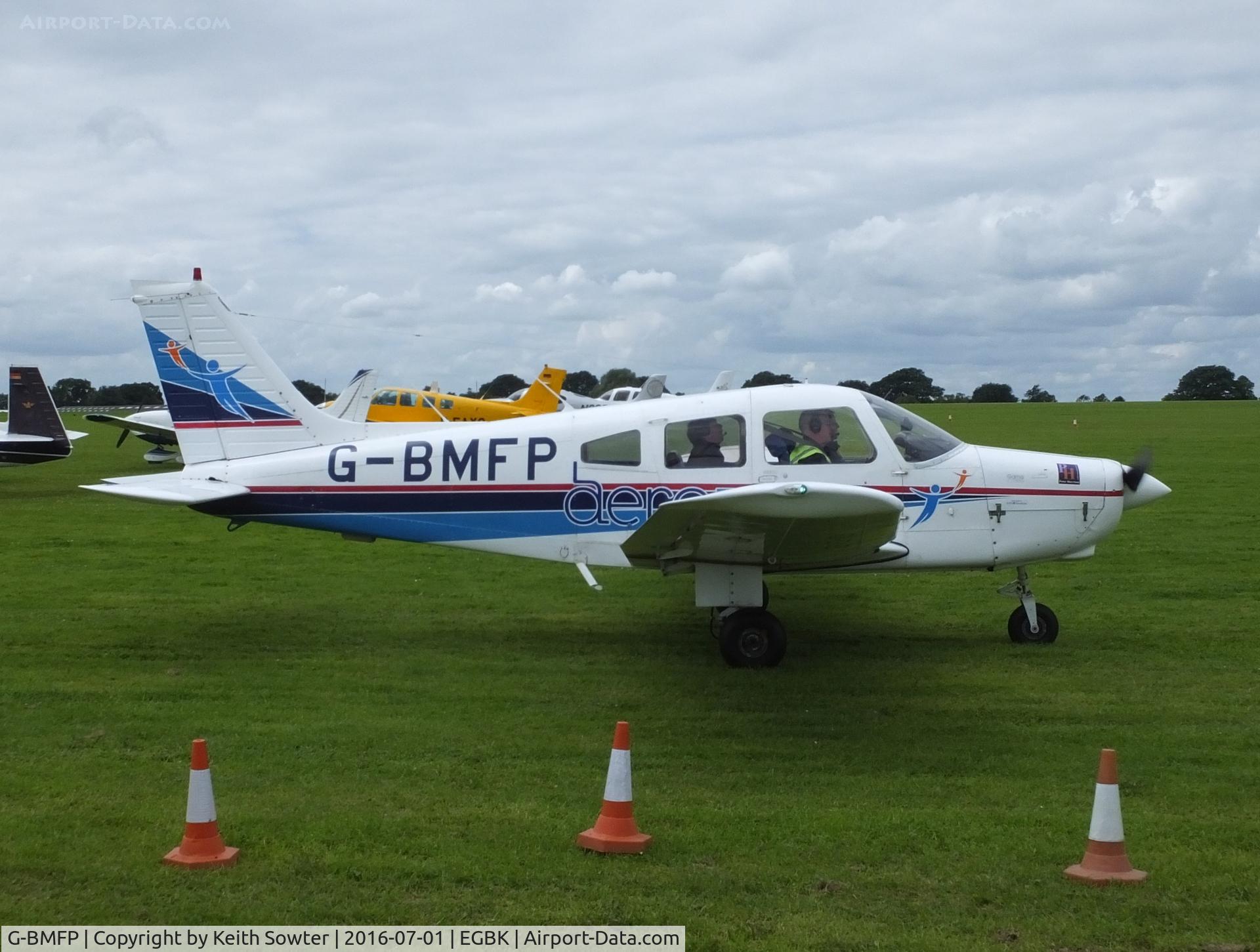 G-BMFP, 1979 Piper PA-28-161 Cherokee Warrior II C/N 28-7916243, visiting aircraft