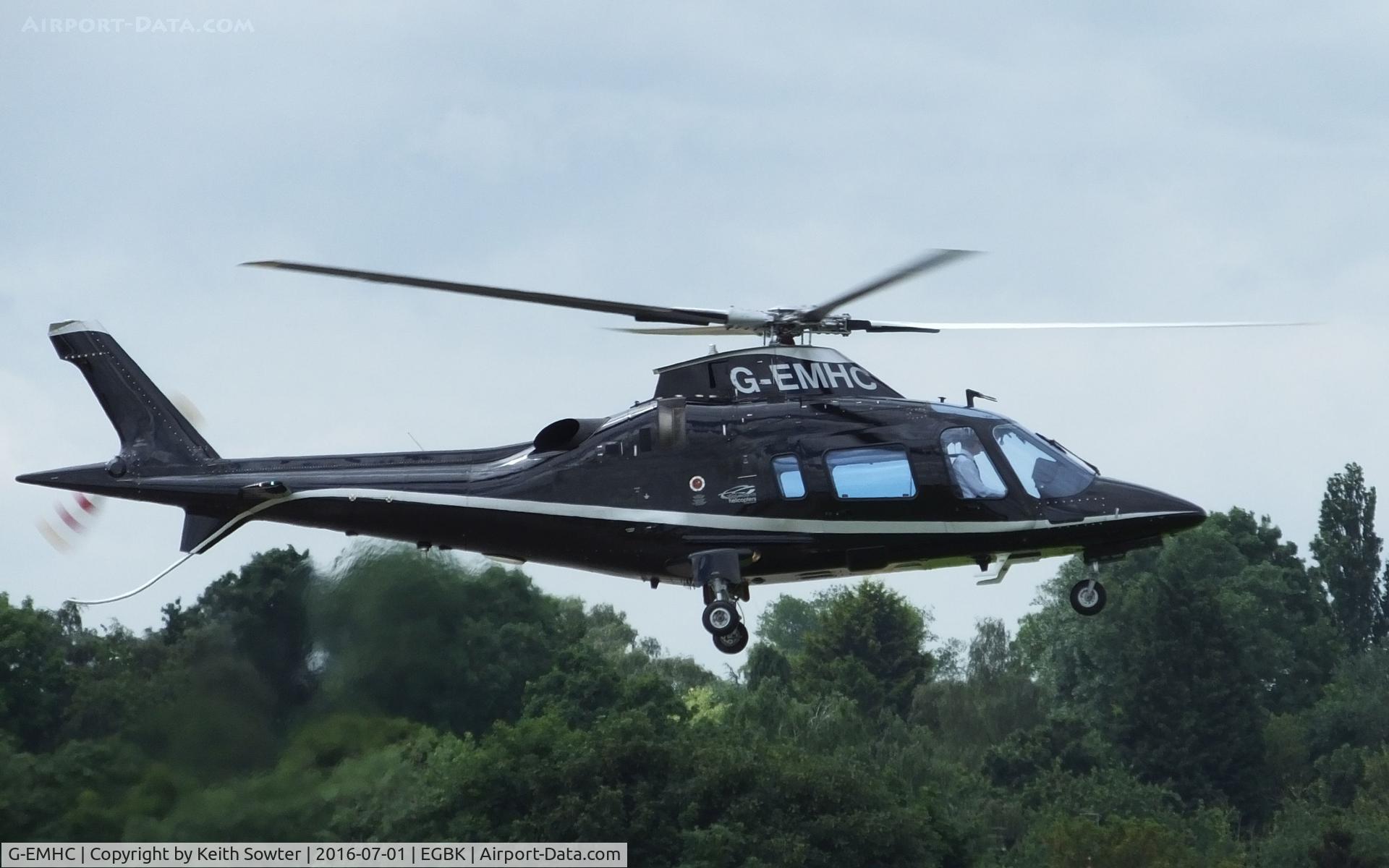 G-EMHC, 2008 Agusta A-109E Power C/N 11721, Based aircraft