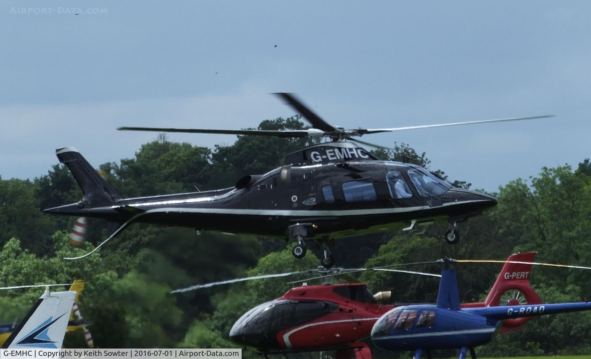 G-EMHC, 2008 Agusta A-109E Power C/N 11721, egbk