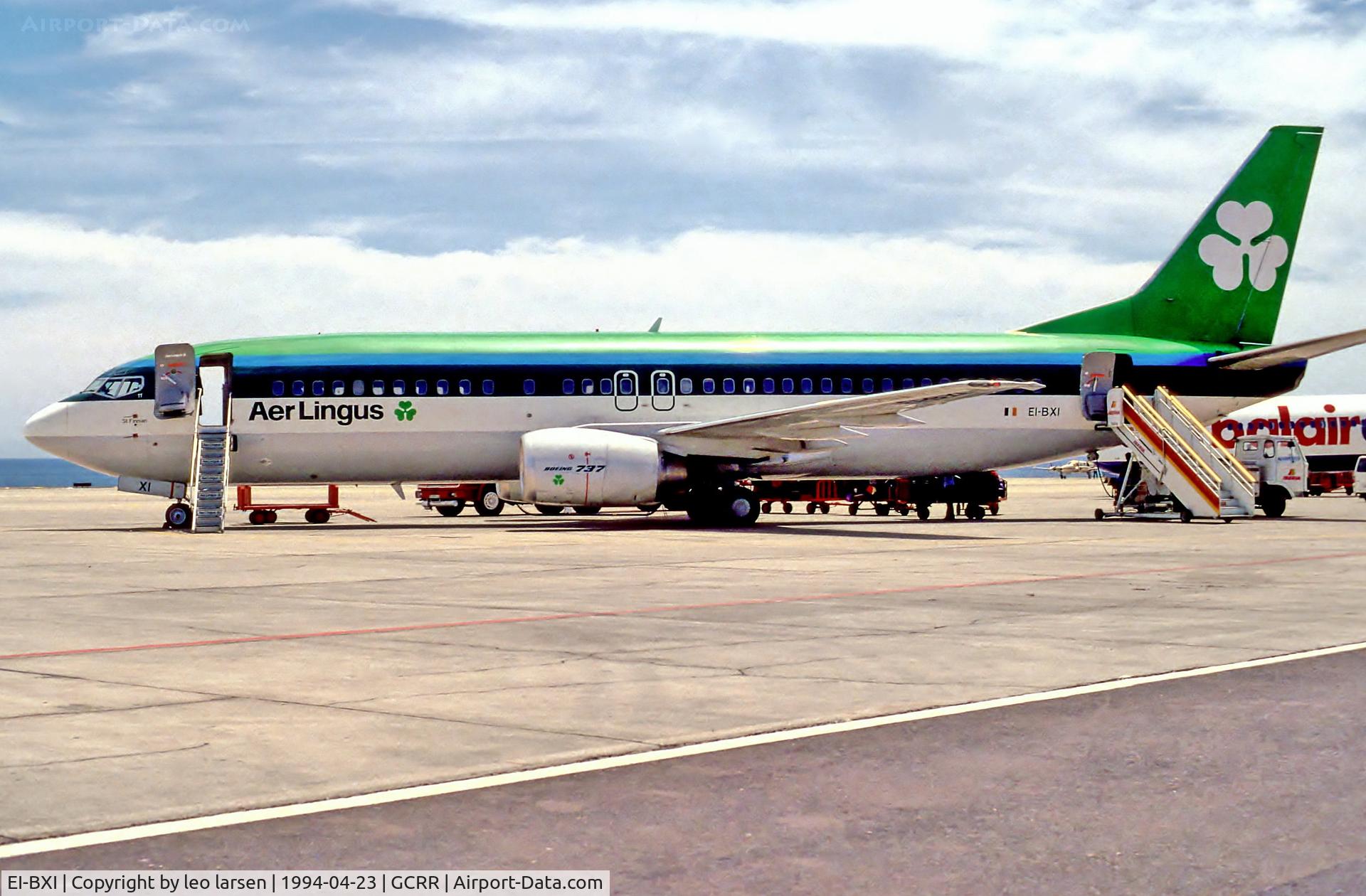 EI-BXI, 1991 Boeing 737-448 C/N 25052, ACE Lanzerote 23.4.94