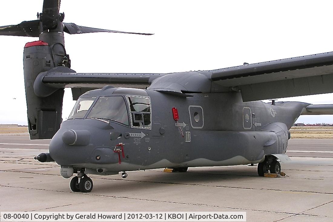 08-0040, 2010 Bell-Boeing CV-22B Osprey C/N D1021, Very cloudy day for photos.