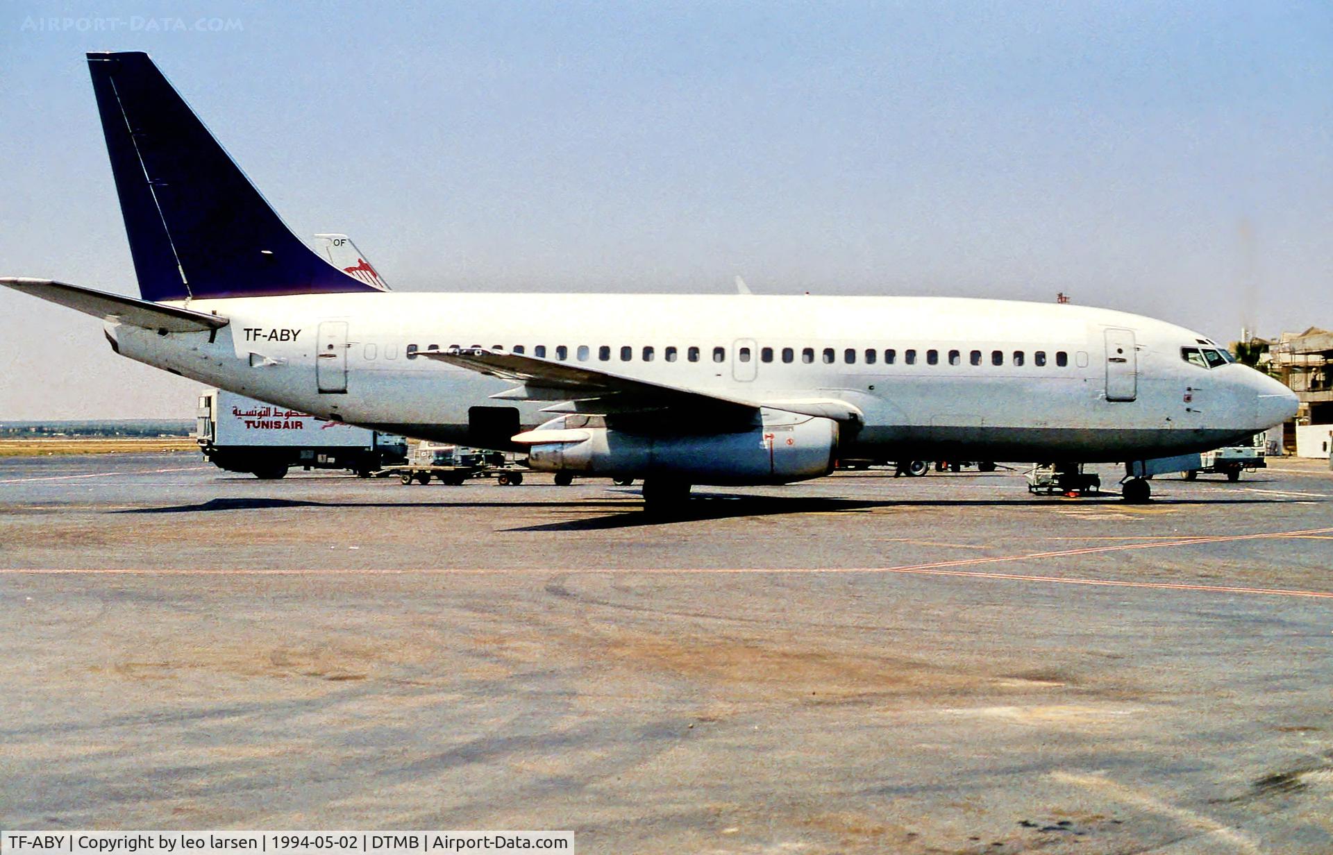 TF-ABY, 1981 Boeing 737-230 C/N 22136, Monastir 2.5.94