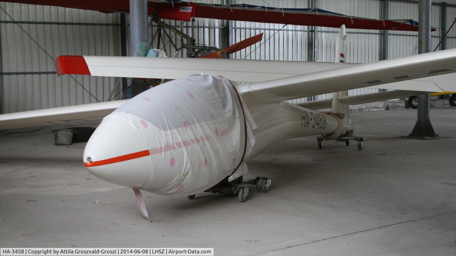 HA-3458, 1975 Schleicher ASW-15B C/N 15417, Szentes Airfield, hungary