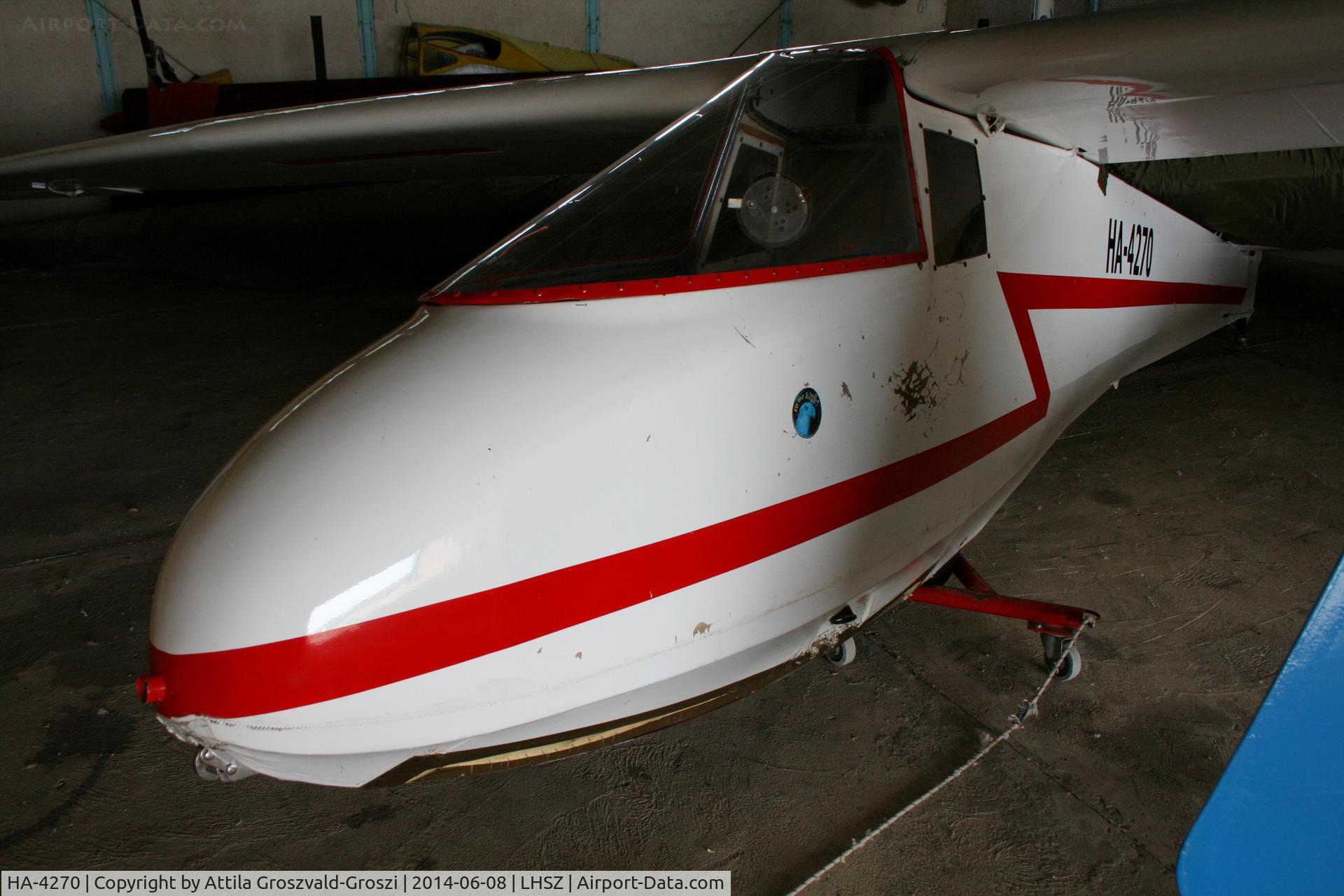 HA-4270, Scheibe Avialsa 60 Fauconnet C/N 32, Szentes Airfield, hungary